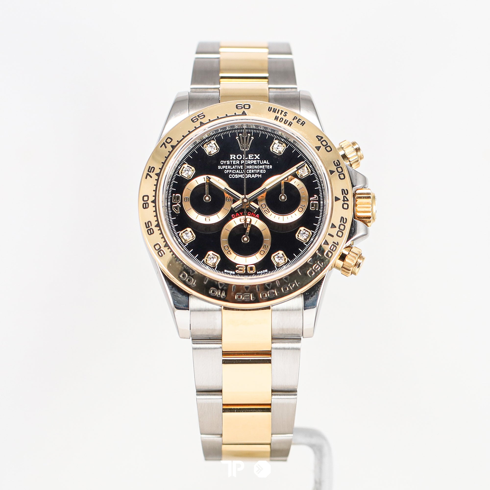 Daytona Two Tone Yellow Gold Factory Diamond Dial 40mm (2022)