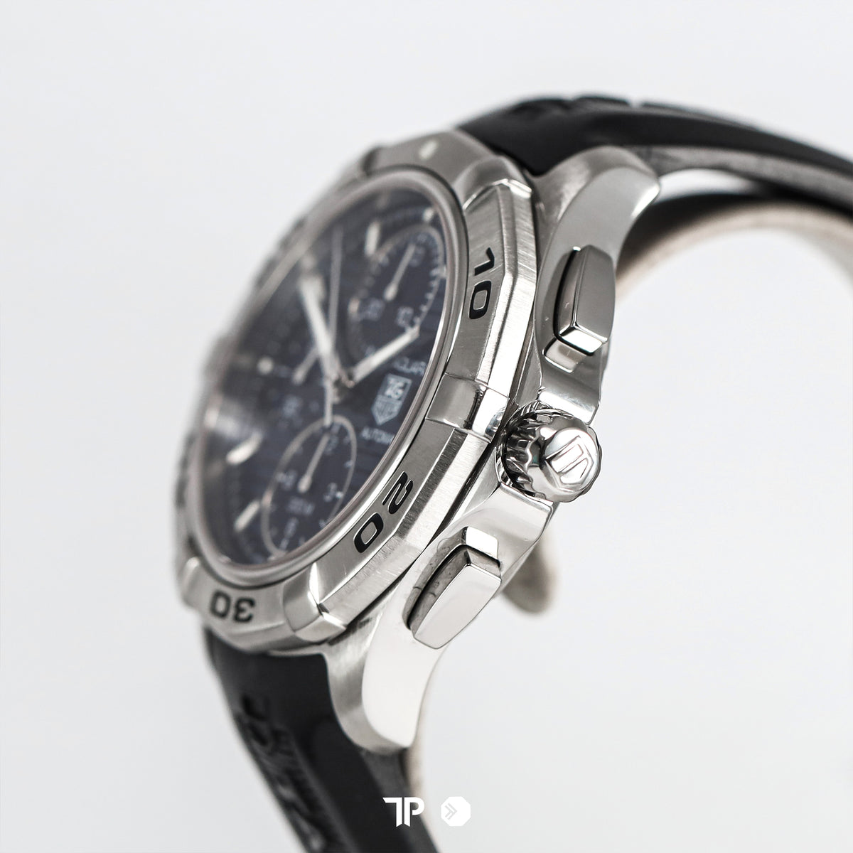 Aquaracer 300M Calibre 16 Automatic Chronograph Blue Dial 43mm