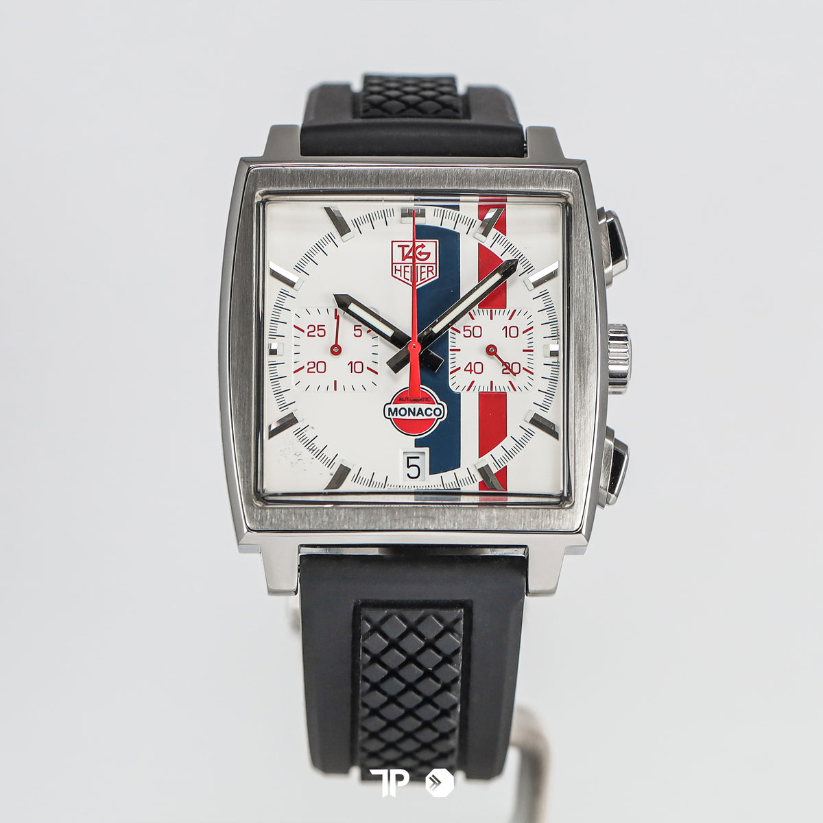 Monaco Gulf Red Blue Limited 4000 White Dial 38mm (2006)