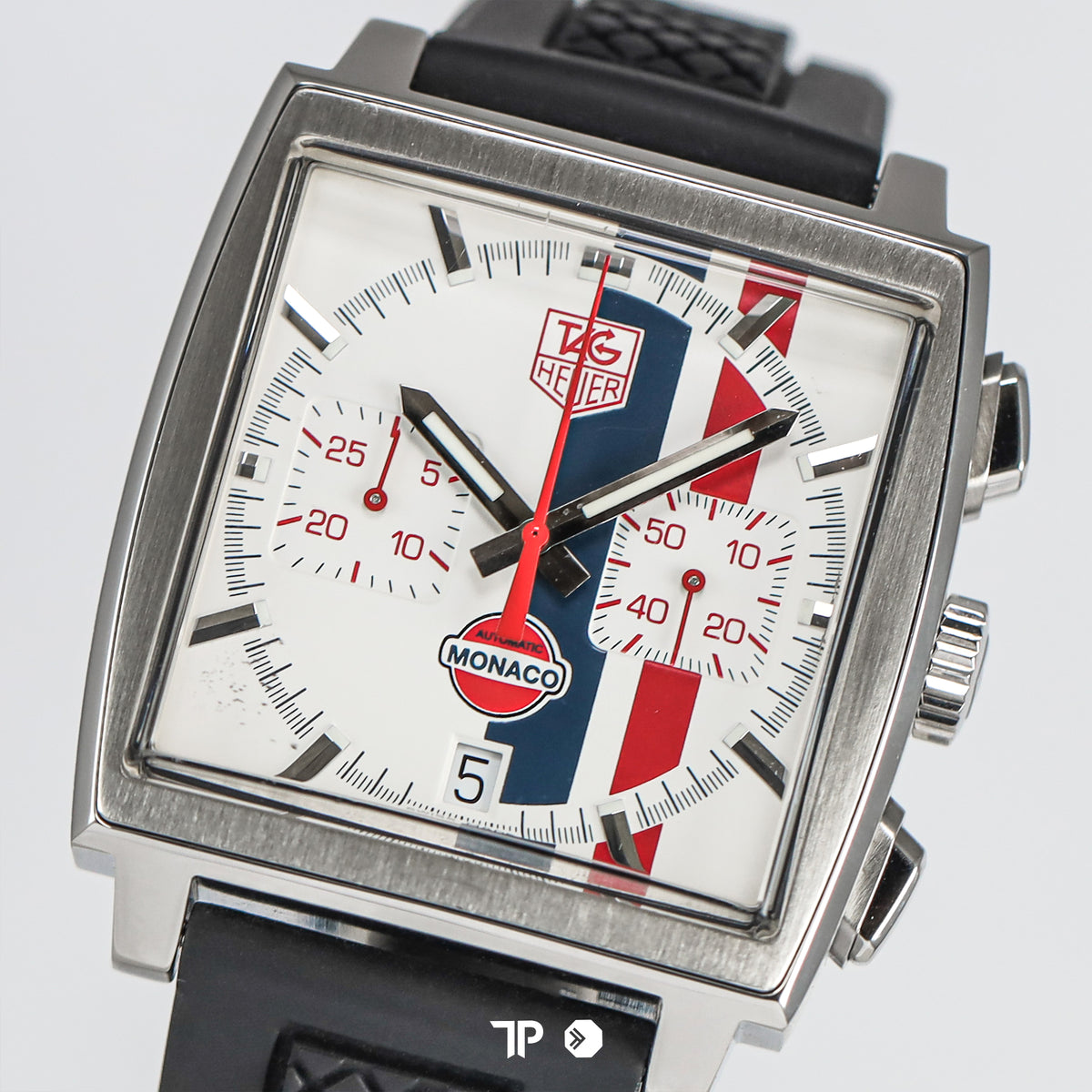 Monaco Gulf Red Blue Limited 4000 White Dial 38mm (2006)