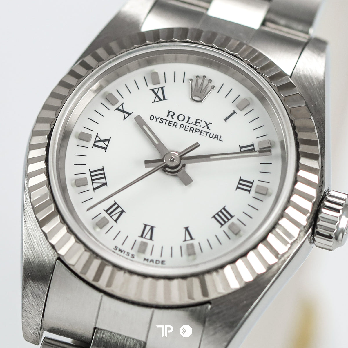 Oyster Perpetual 26mm White Dial Bracelet (2003)