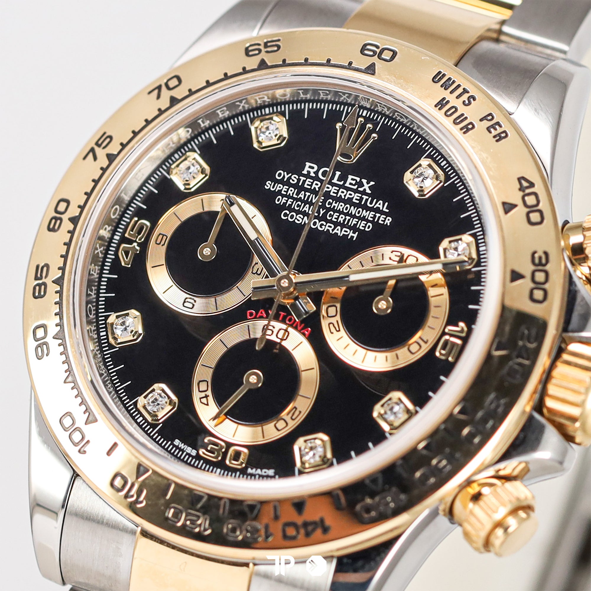 Daytona Two Tone Yellow Gold Factory Diamond Dial 40mm (2022)