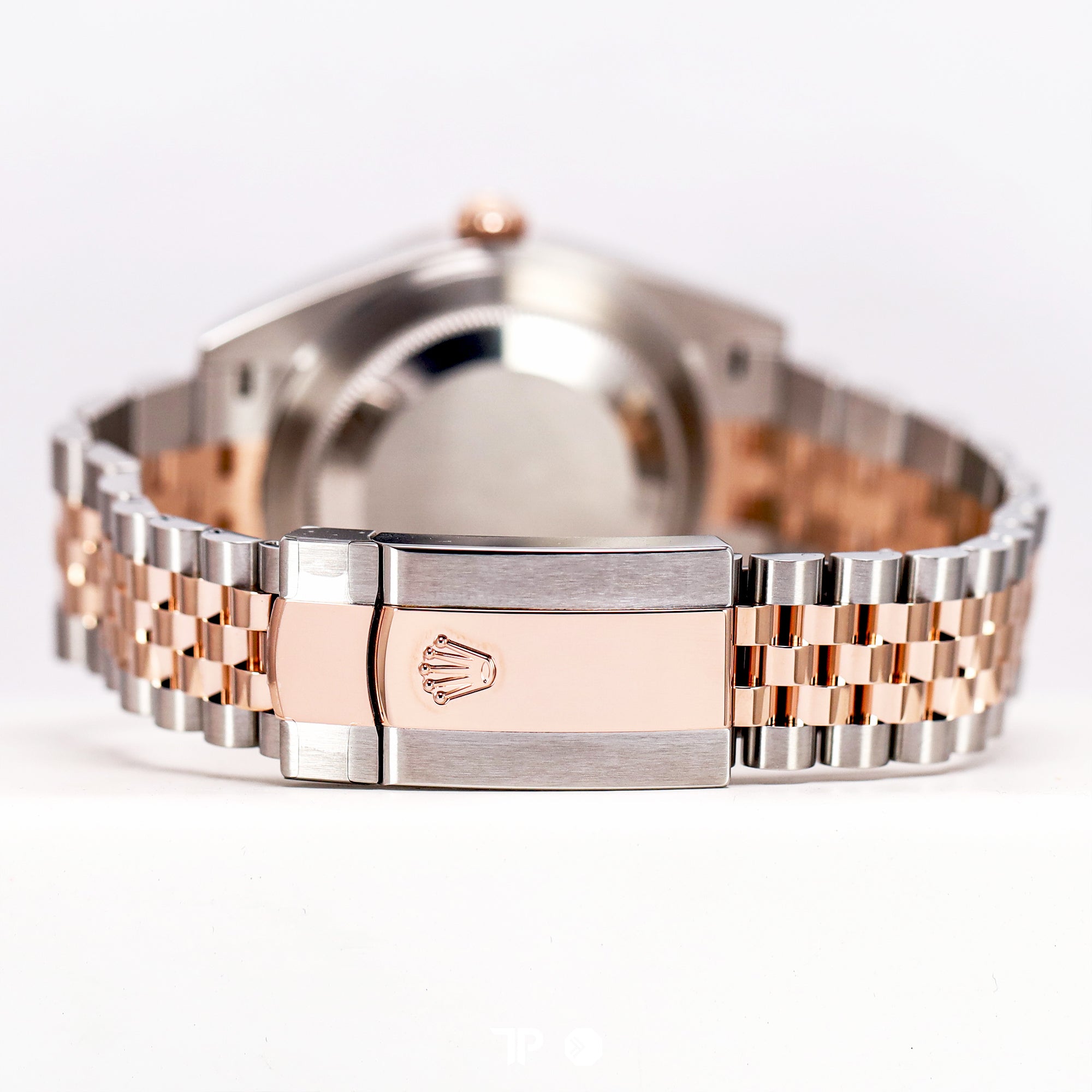 Datejust 41 Choco Dial Two Tone Rose Gold Fluted Bezel LIKENEW(2026)