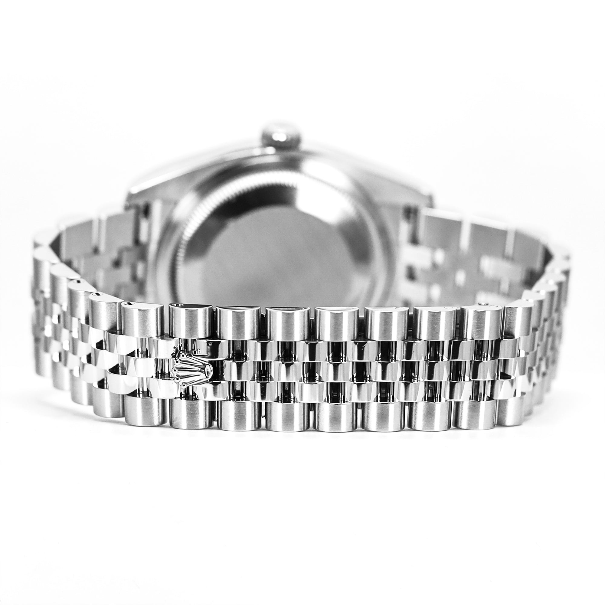 Datejust 36 White Computerized Dial Diamond Jubilee Bracelet (2018)