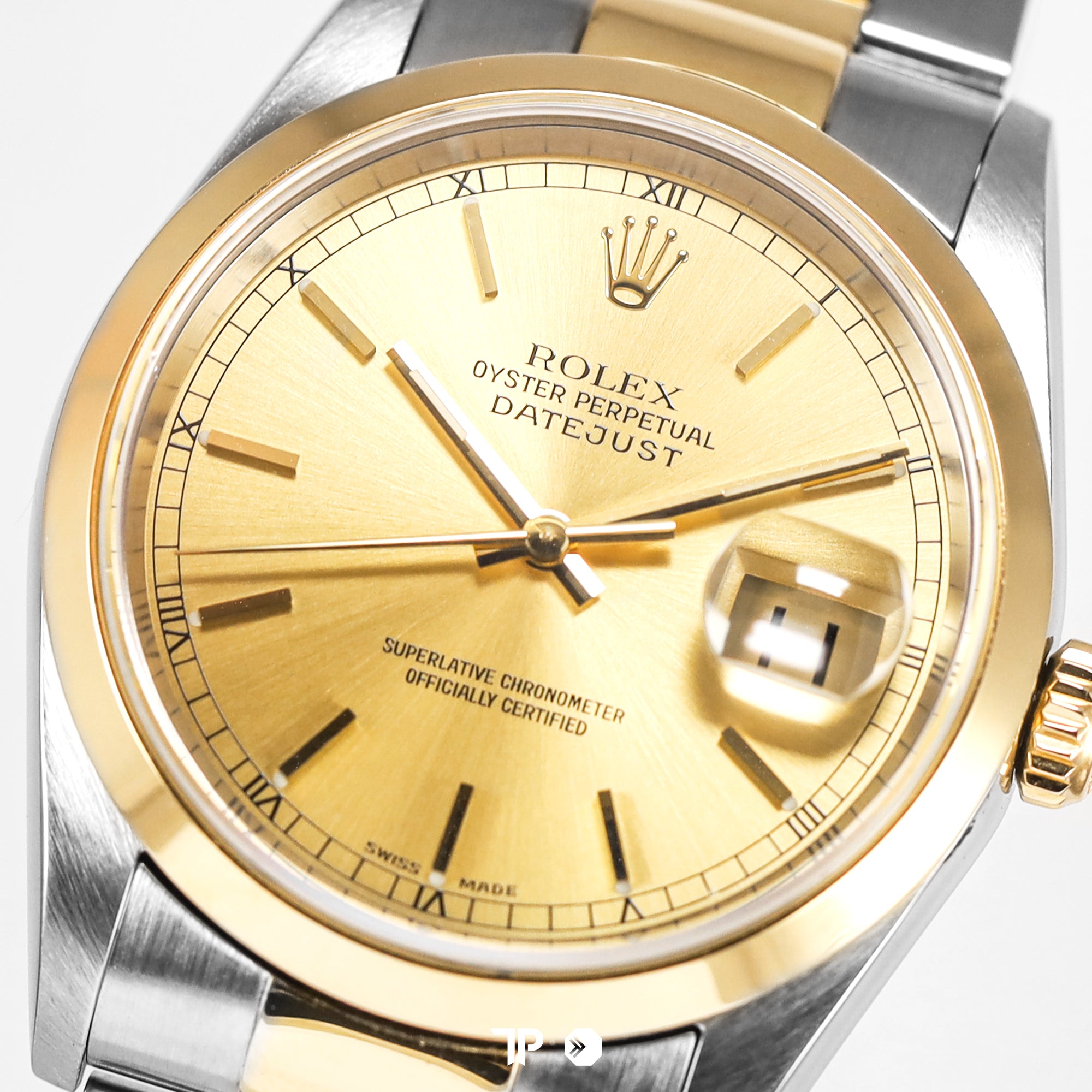Datejust 36 Champagne Yellow Gold Oyster (2001)