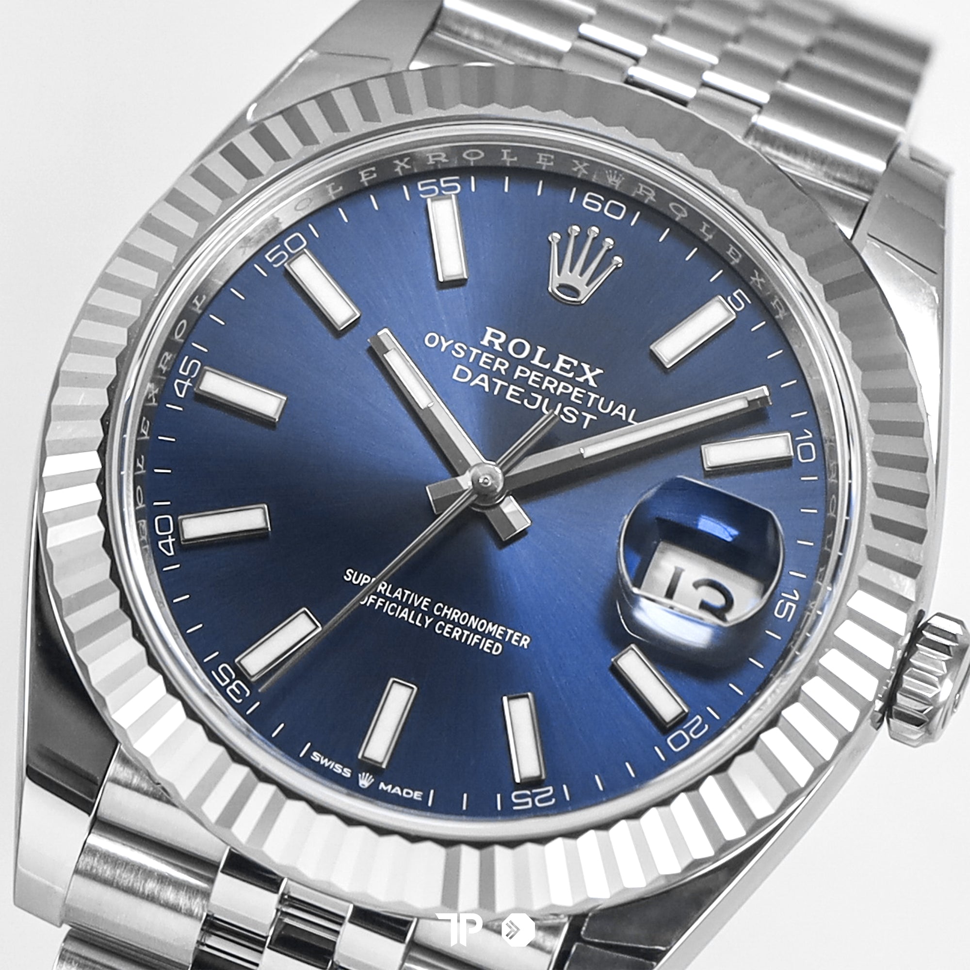 Datejust 41 Blue Dial Fluted Bezel Jubilee NEW (2026)