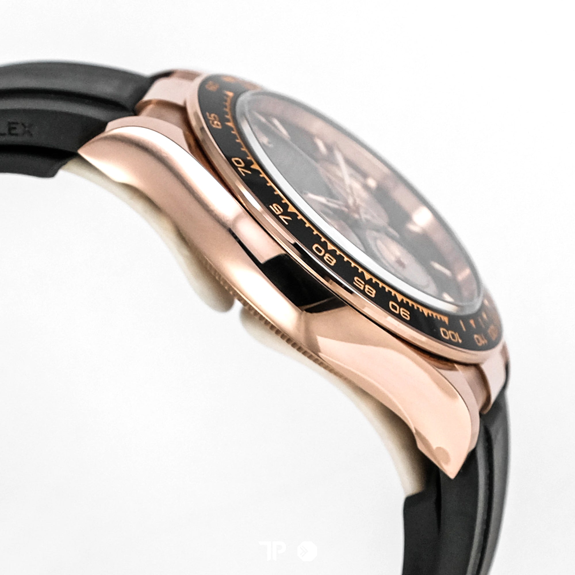 Daytona Rosegold Black Dial Oysterflex 40mm (2024)