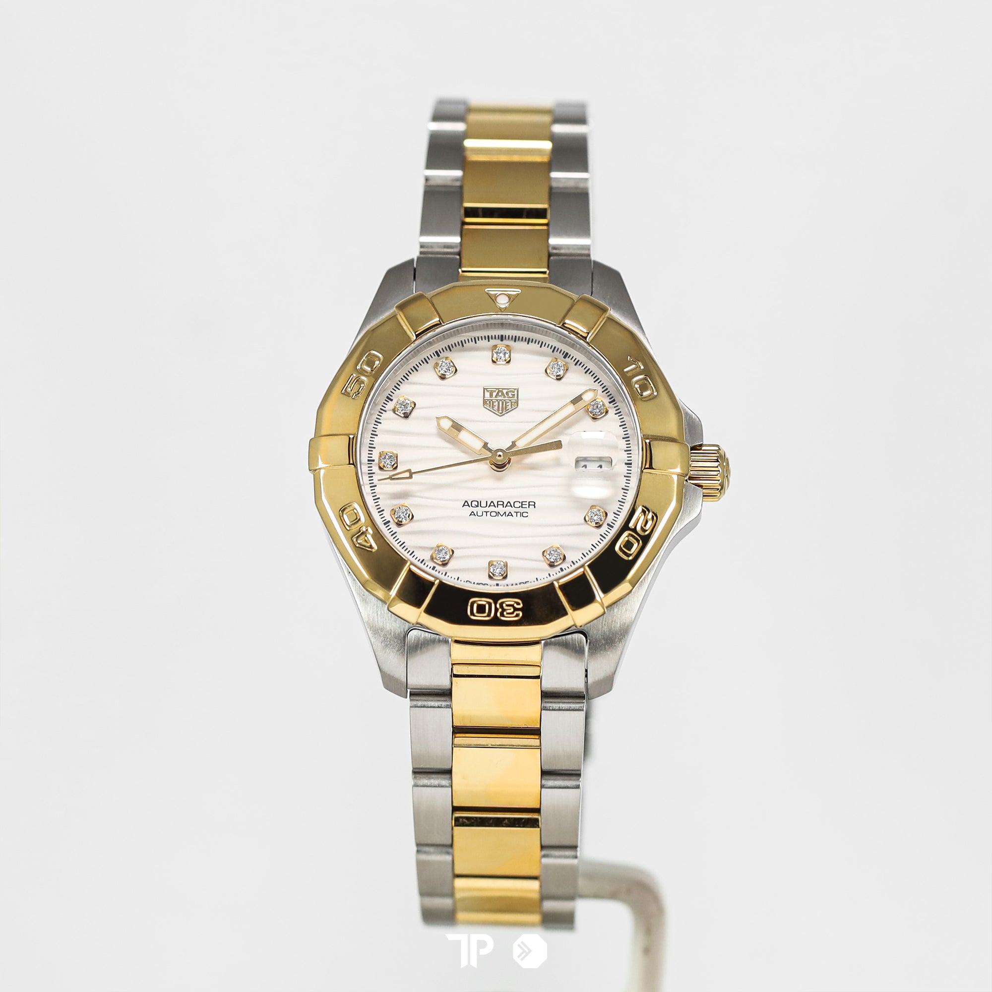 Aquaracer Cal 9 Lady Silver Two Tone Diamond 32mm (2021)