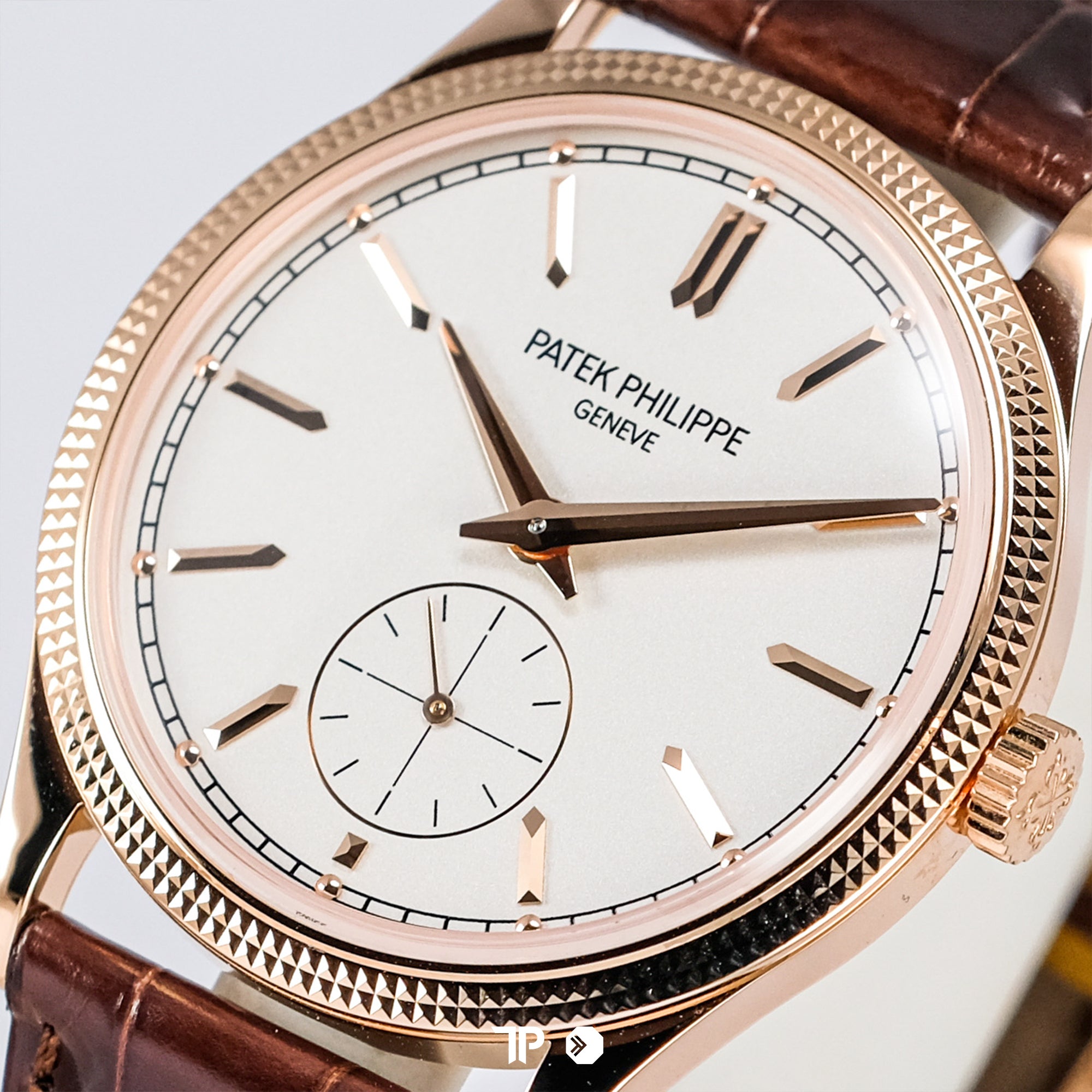 Calatrava 6119R Rose Gold Silver Dial 39mm LIKE NEW(2025)