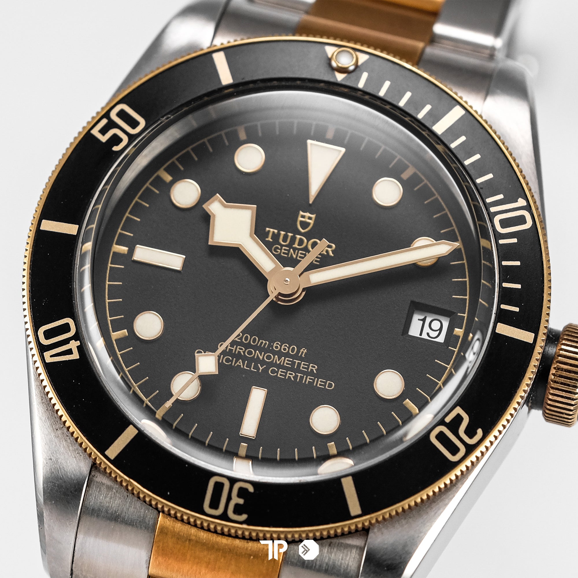 Blackbay 41 S&G Black Twotone Yelowgold Black Dial (2017)