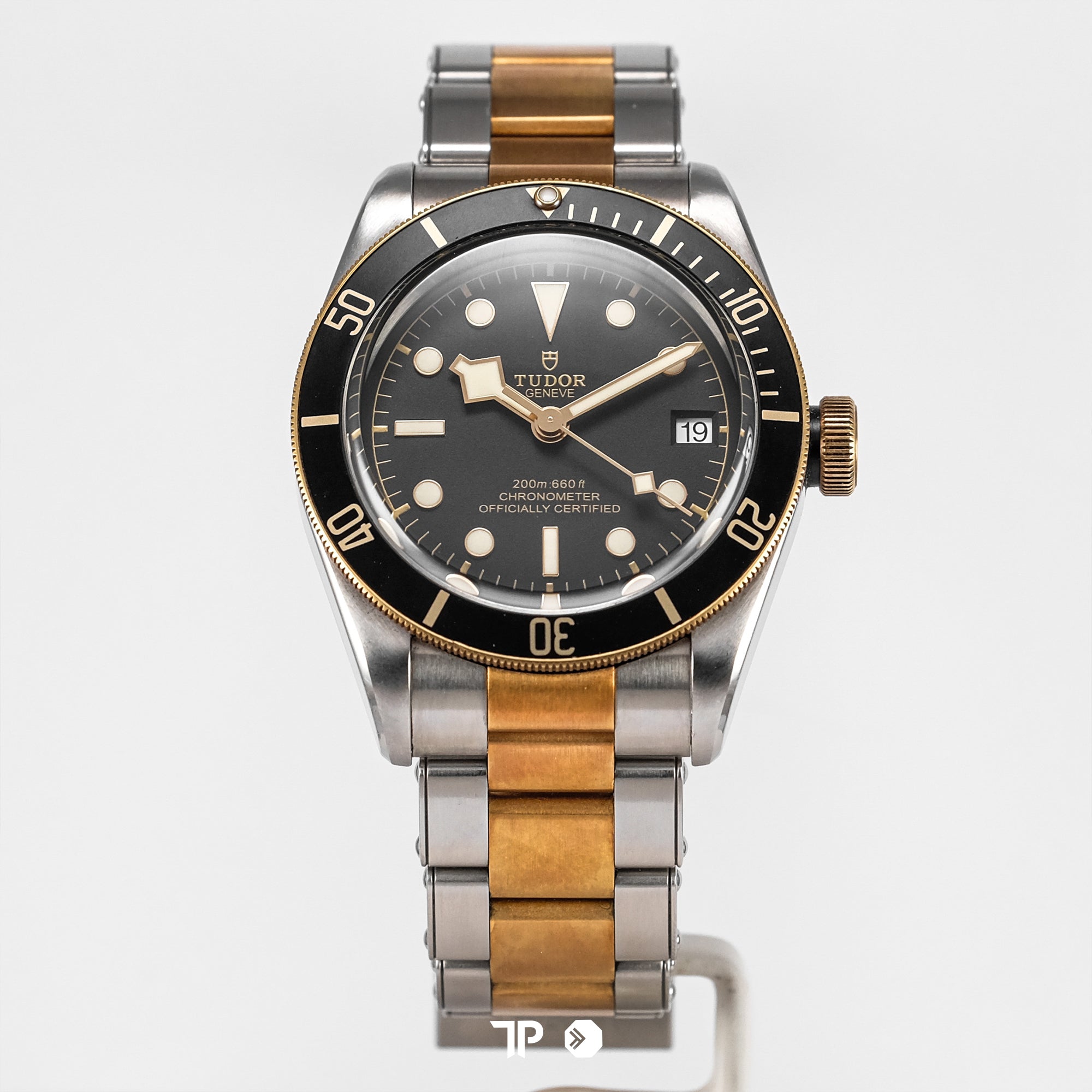 Blackbay 41 S&G Black Twotone Yelowgold Black Dial (2017)