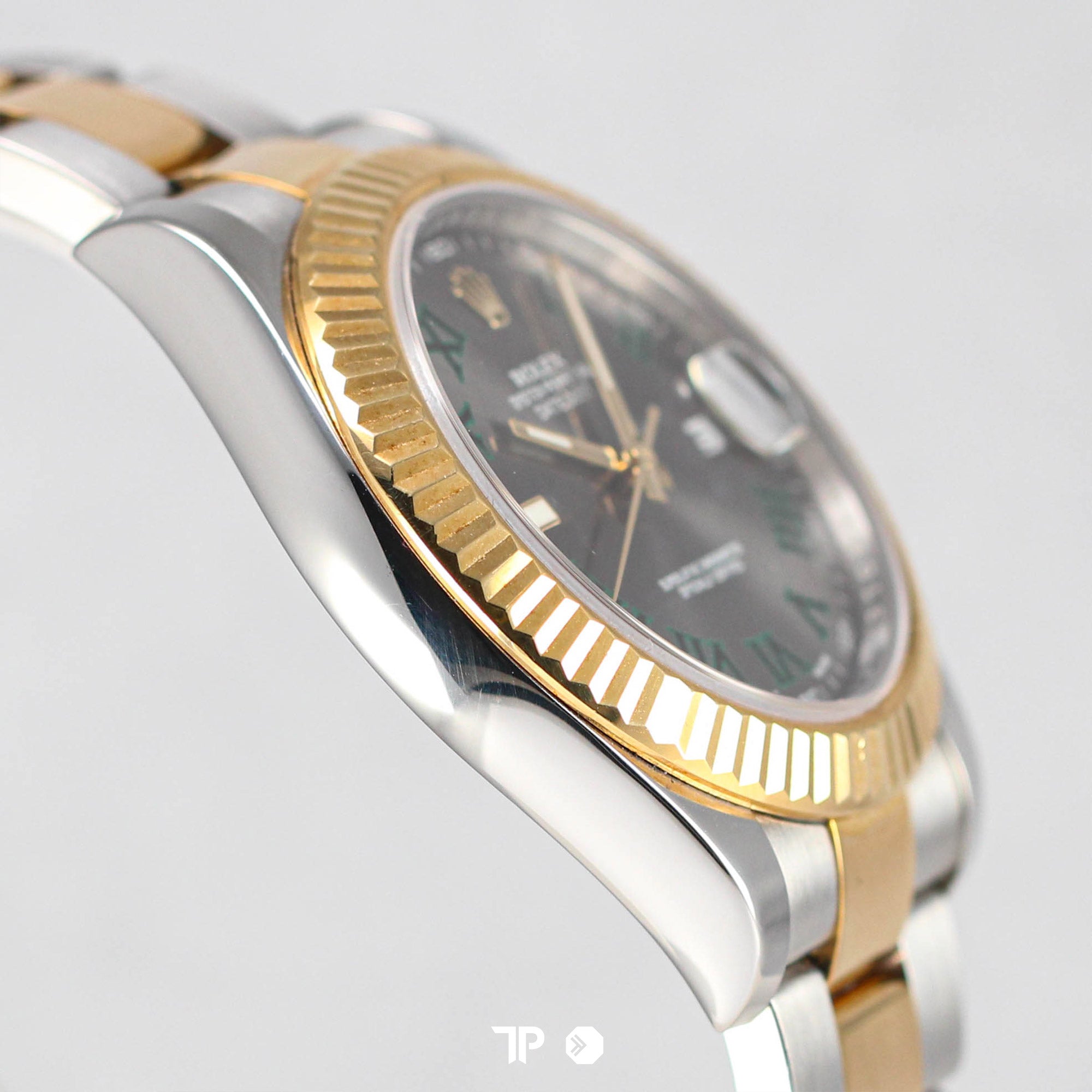 Datejust 41 Two Tone Yellow Gold Wimbledon Dial (2016)