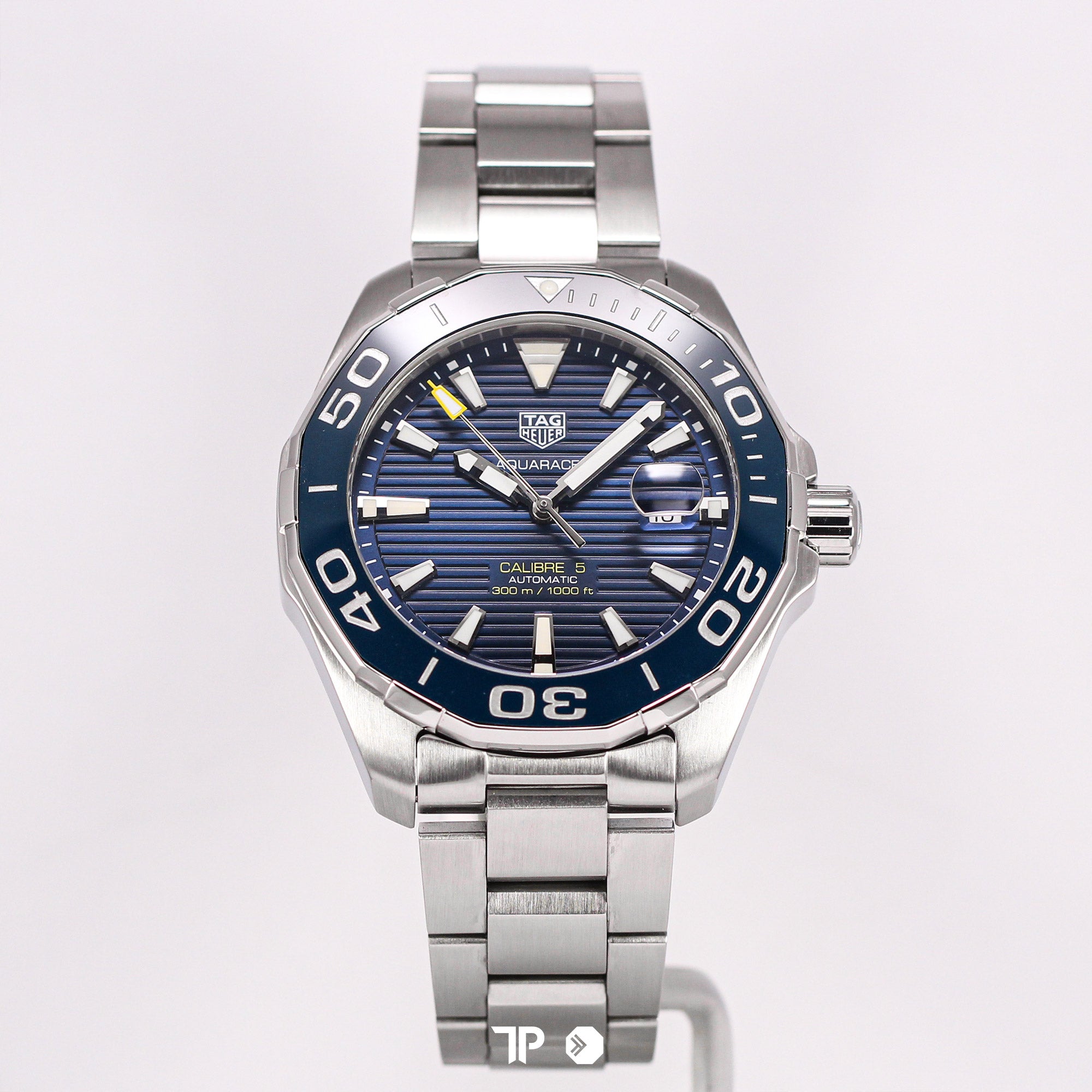 Aquaracer Calibre 5 Auto Blue Ceramic 43mm (UNDATED)