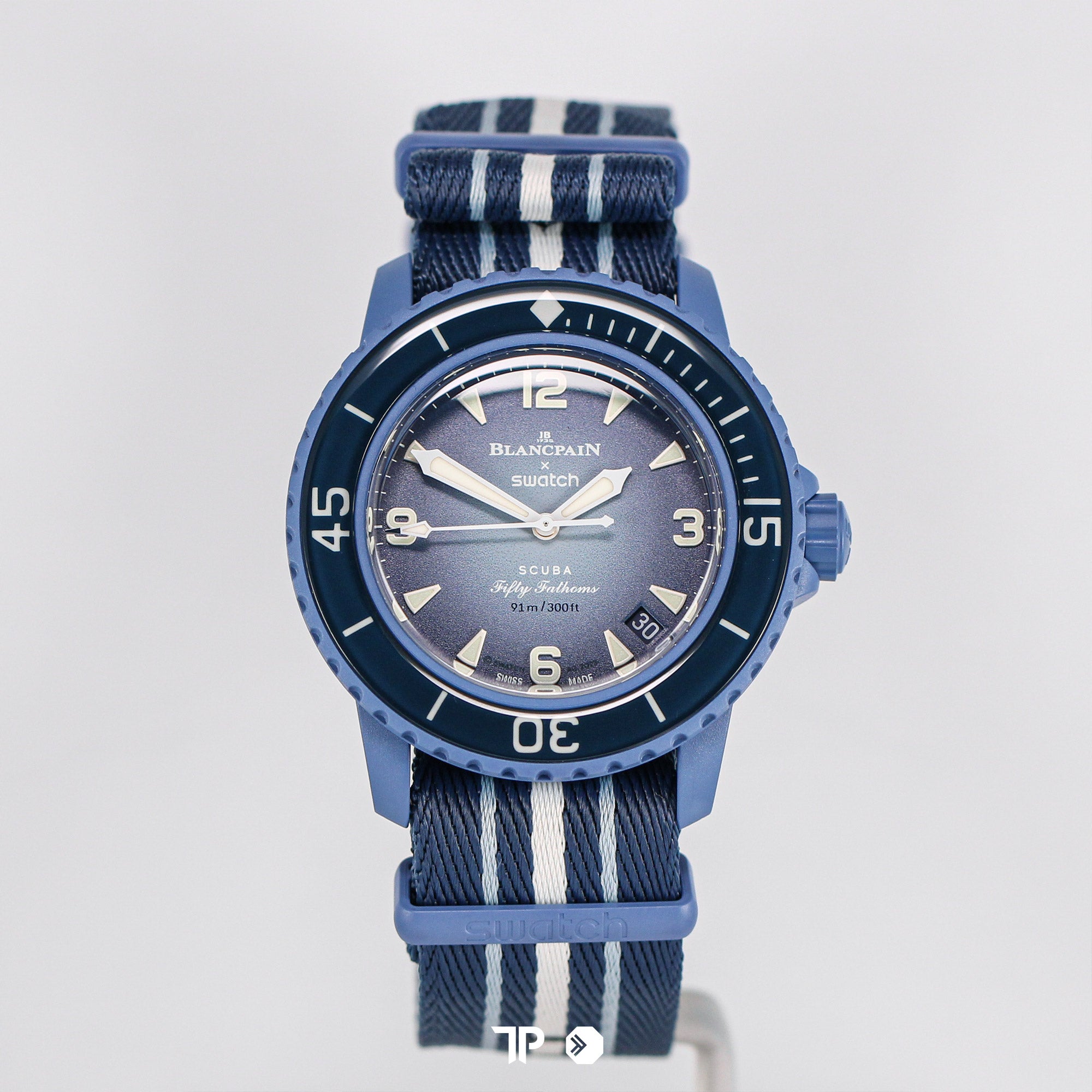 Scuba Fifty Fathoms 'Atlantic Ocean' Blue 42.3mm NEW(2024)
