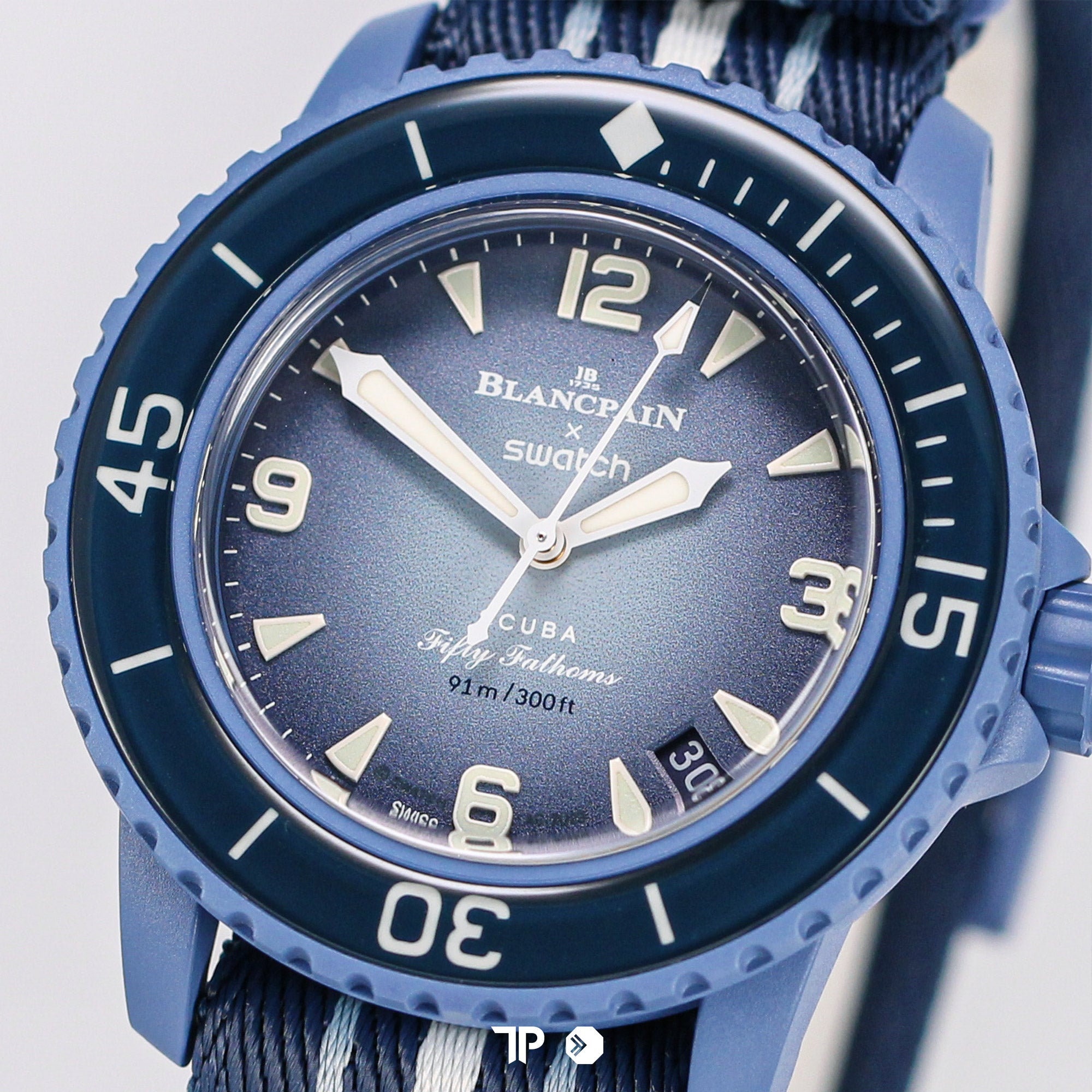 Scuba Fifty Fathoms 'Atlantic Ocean' Blue 42.3mm NEW(2024)