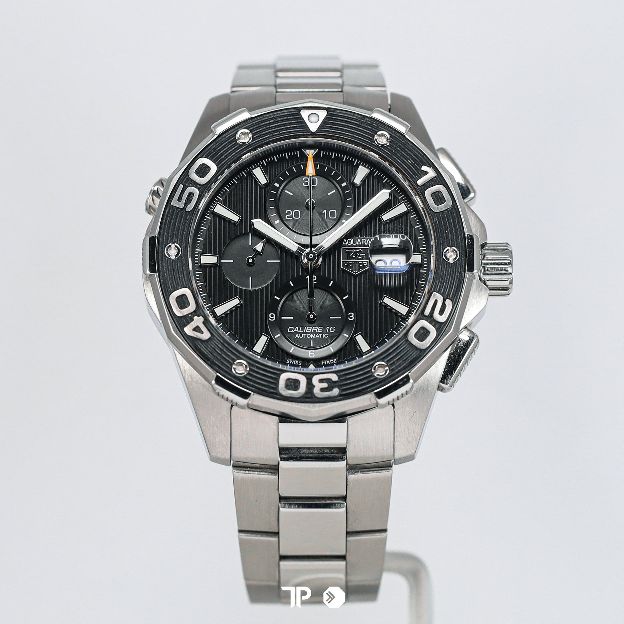 Aquaracer 500M Cal 16 Black Bracelet 44mm