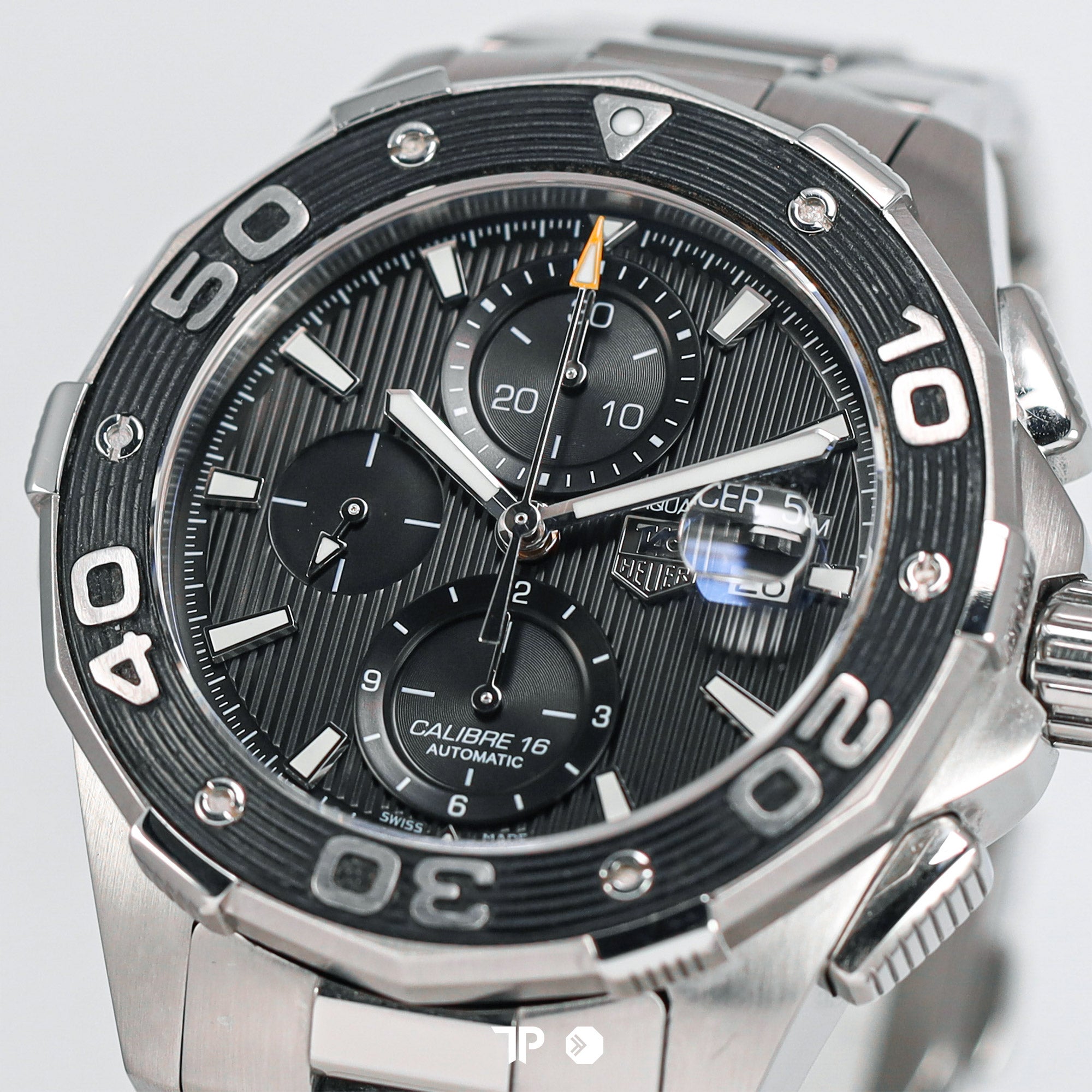 Aquaracer 500M Cal 16 Black Bracelet 44mm