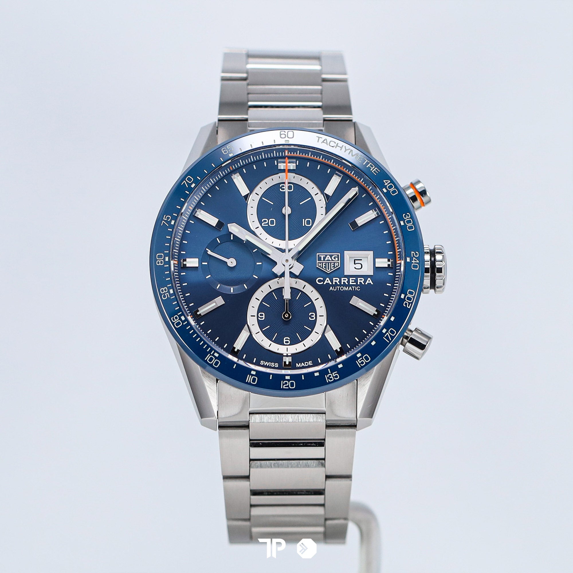 Carrera Calibre 16 Chronograph Blue Dial 41mm (2019)