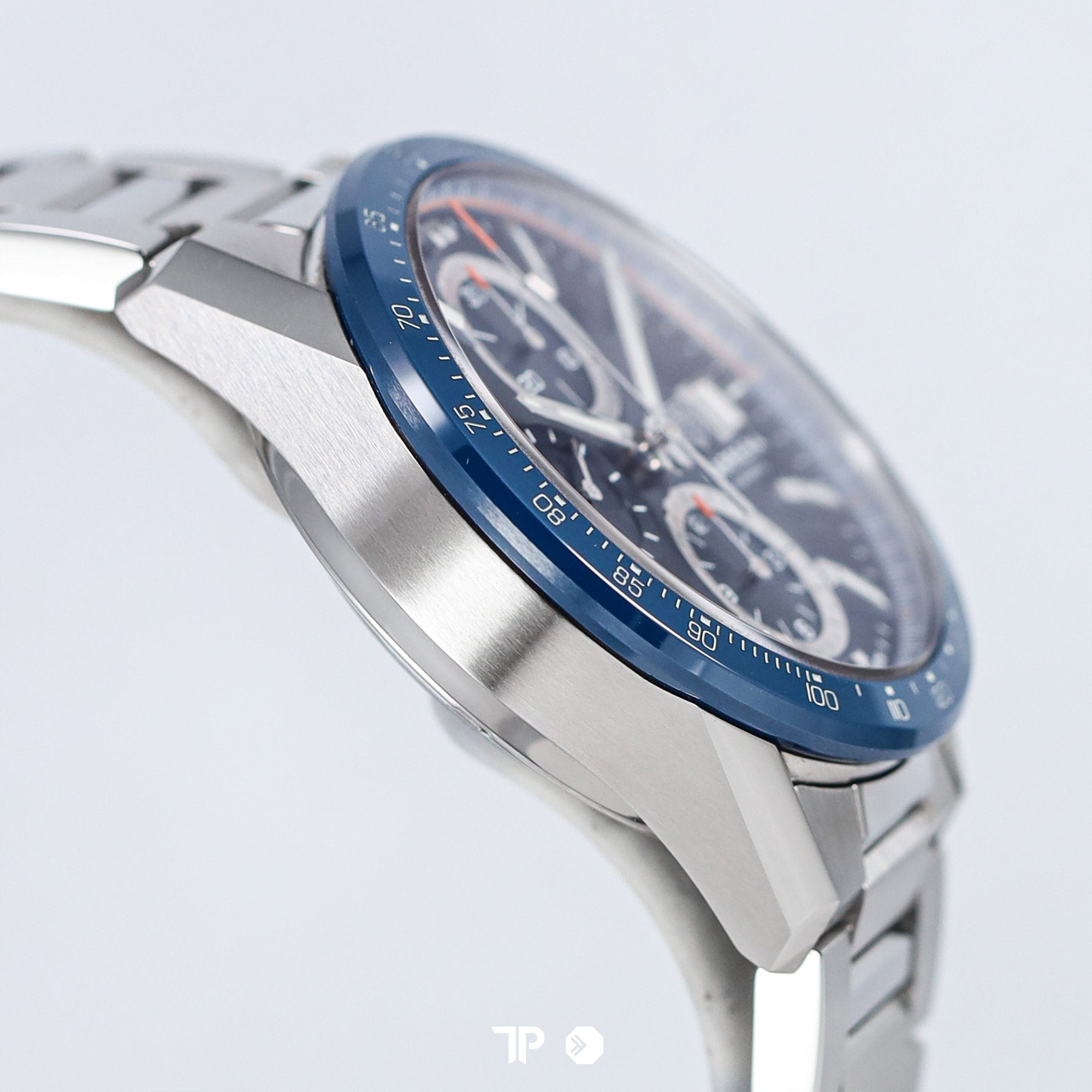 Carrera Calibre 16 Chronograph Blue Dial 41mm (2019)