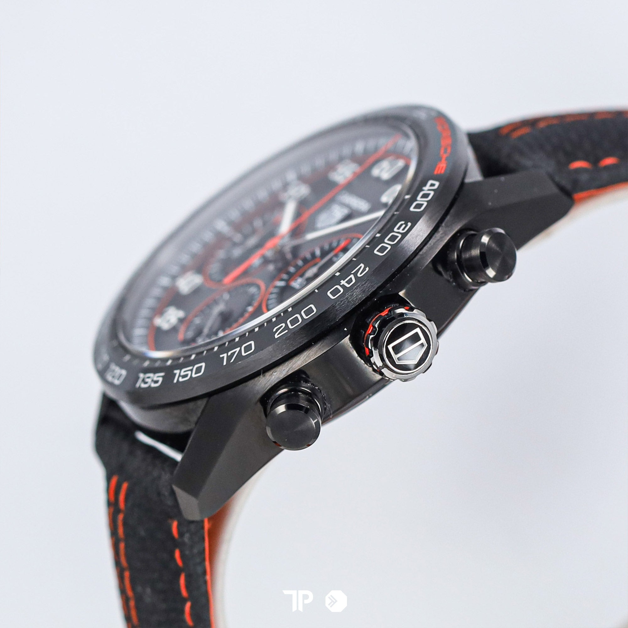 Carrera Porsche Chronograph Edition Black & Red 44mm (2023)