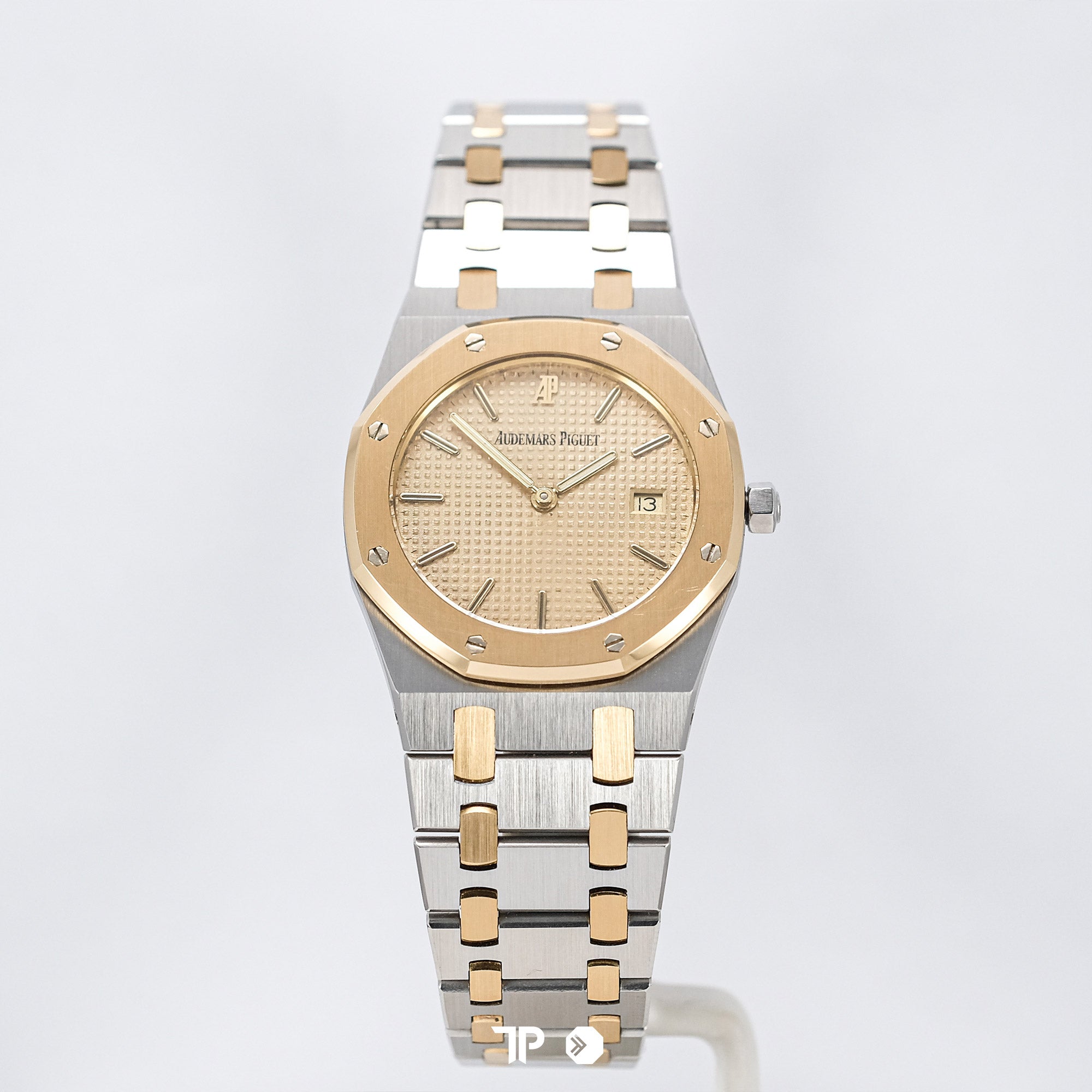 Royal Oak 2 Tone 18k Yellow Gold & Stainless Steel Champagne Dial 33mm