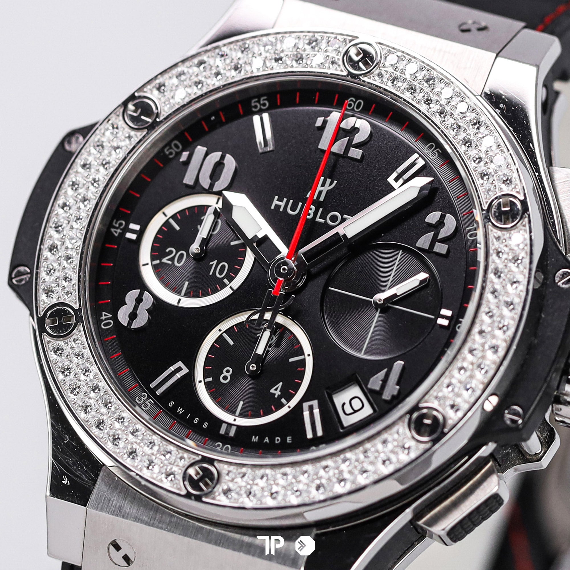 Big Bang Chronograph Steel Diamond Bezel 41mm (2018)