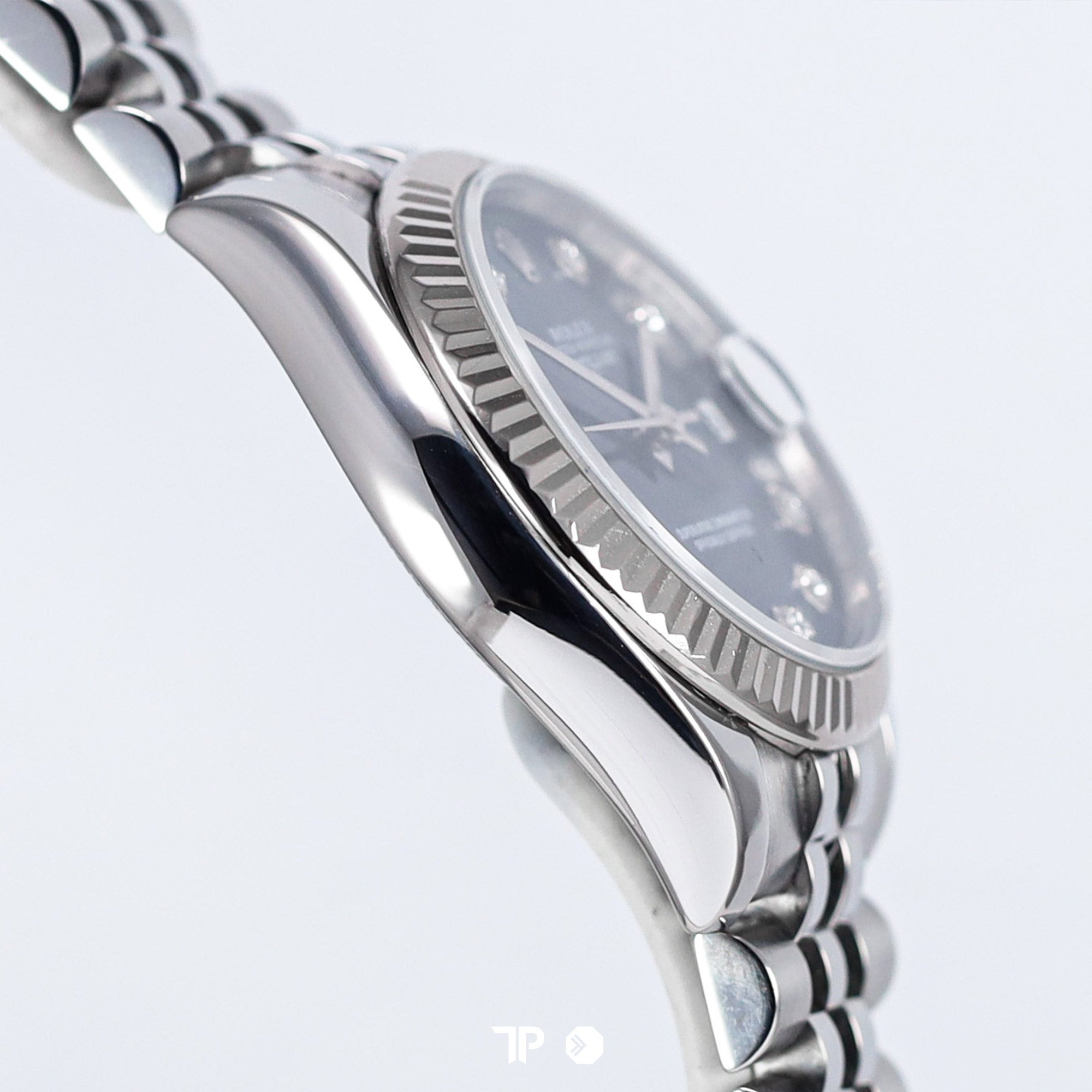 Datejust 31 Blue Dial Diamond Index Fluted Bezel (2010)