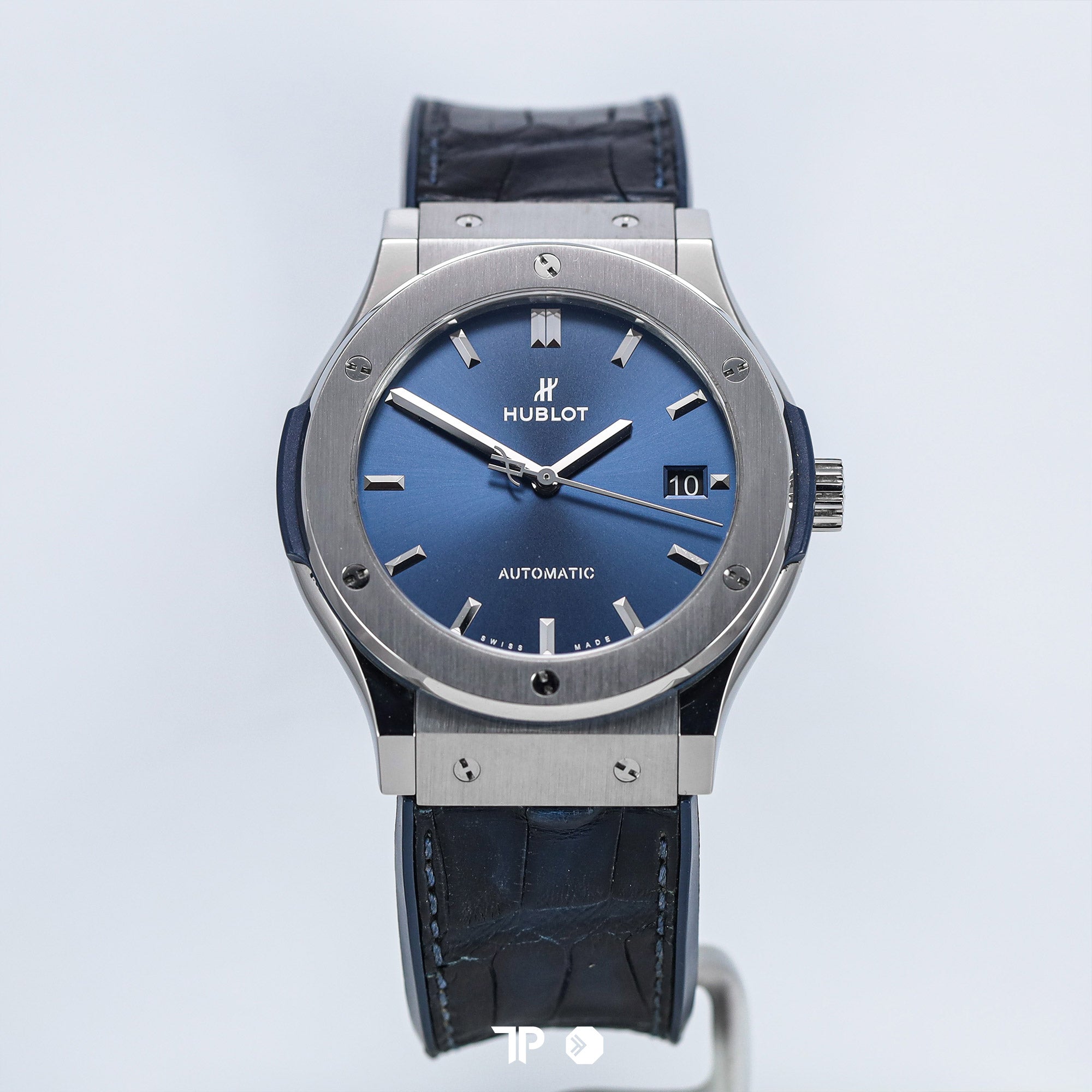 Classic Fusion 45mm Blue Titanium Leather (2020)