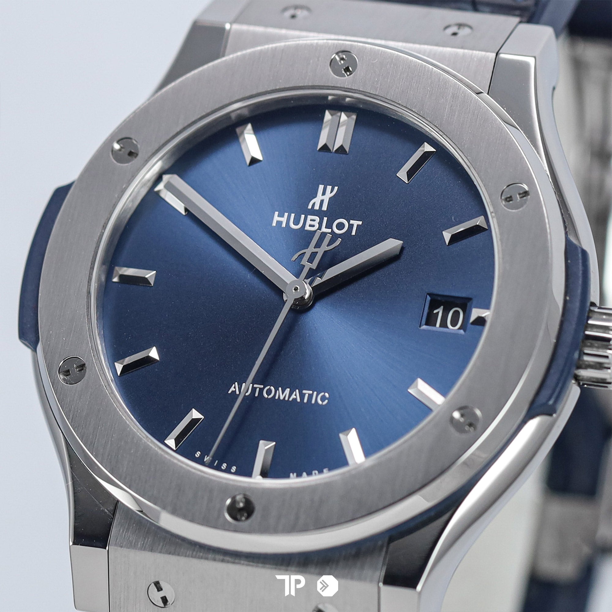 Classic Fusion 45mm Blue Titanium Leather (2020)