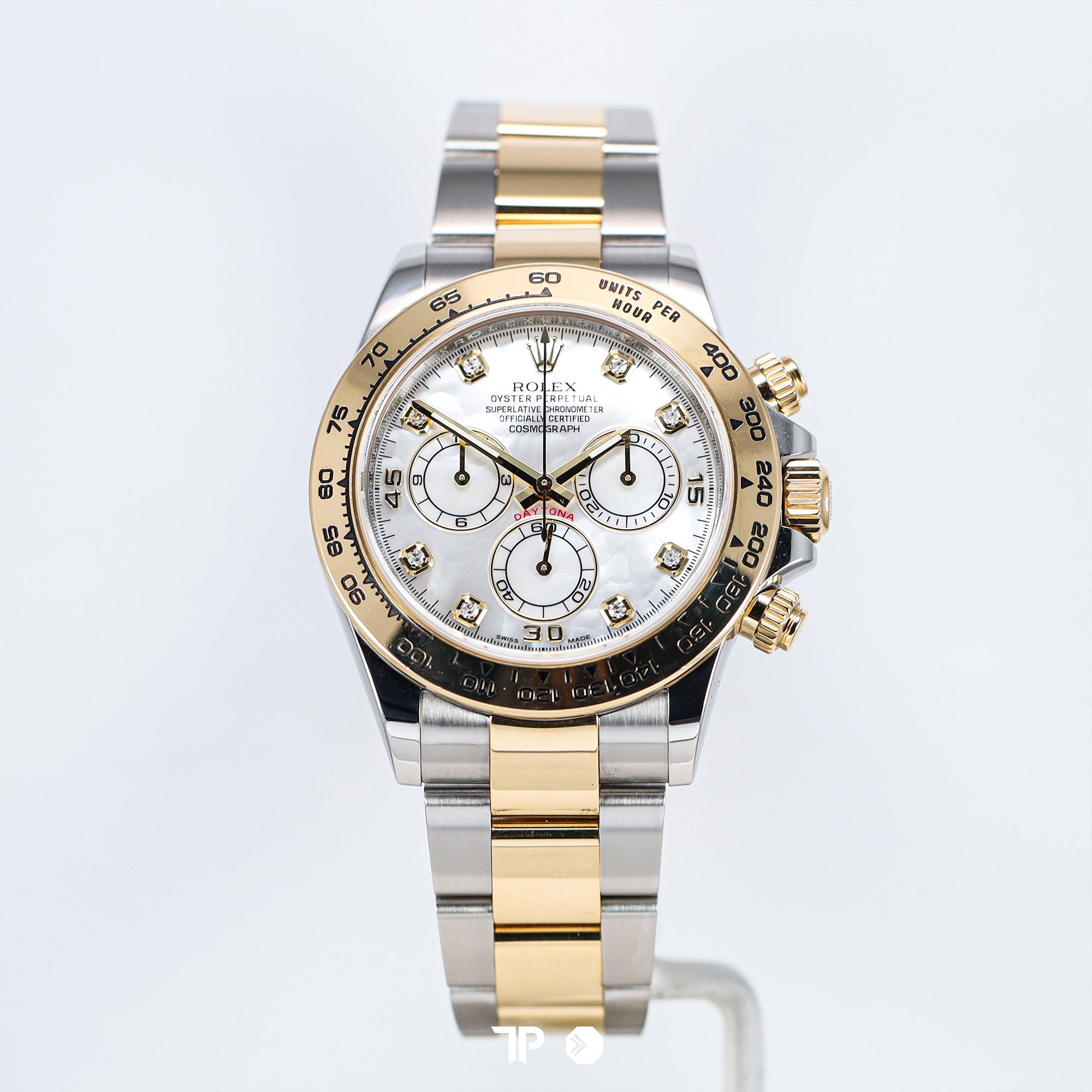 Daytona Two Tone 18 KT Yellow Gold White MOP Dial 40mm (2020)