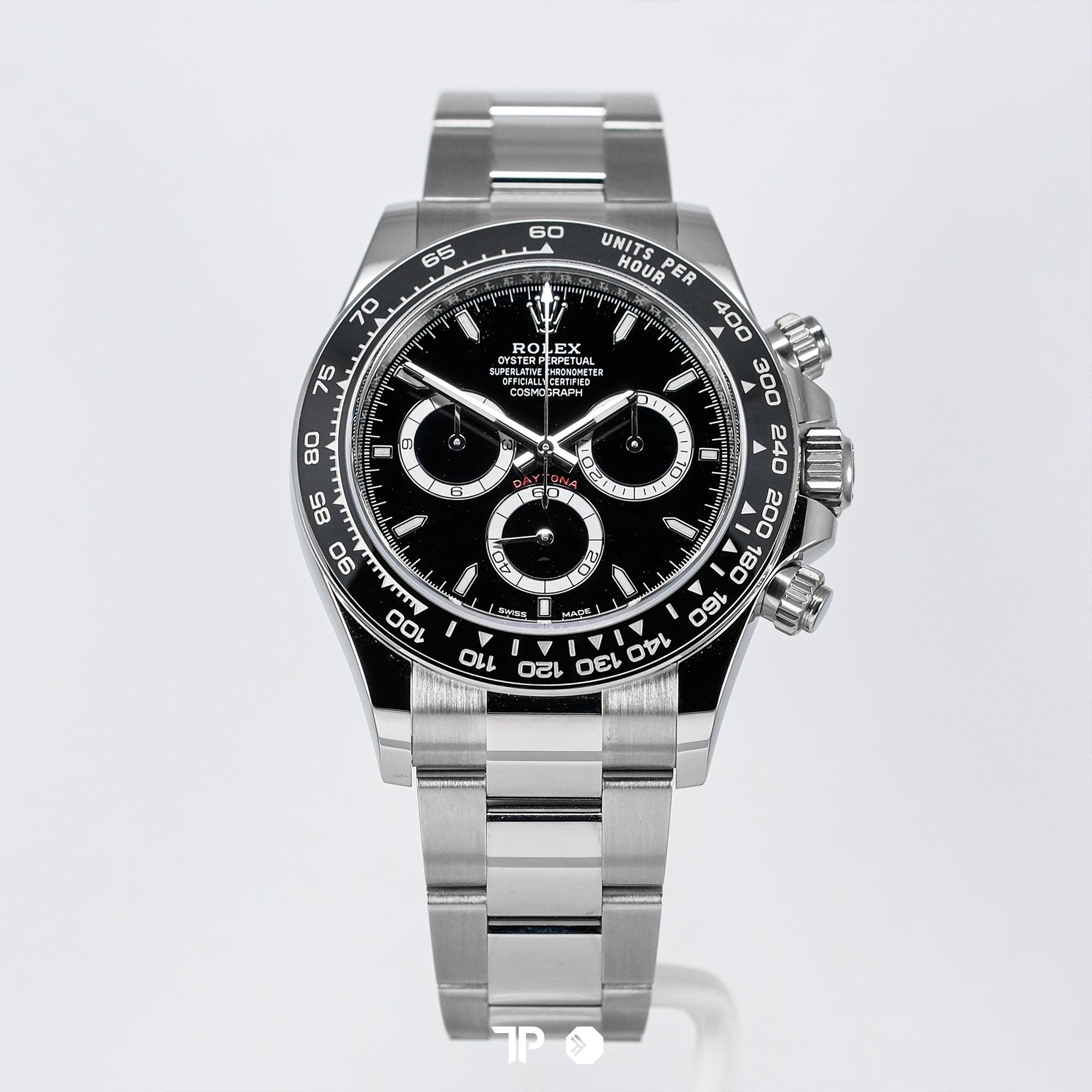 Daytona Steel Ceramic Bezel Black Dial 40mm NEW(2024)