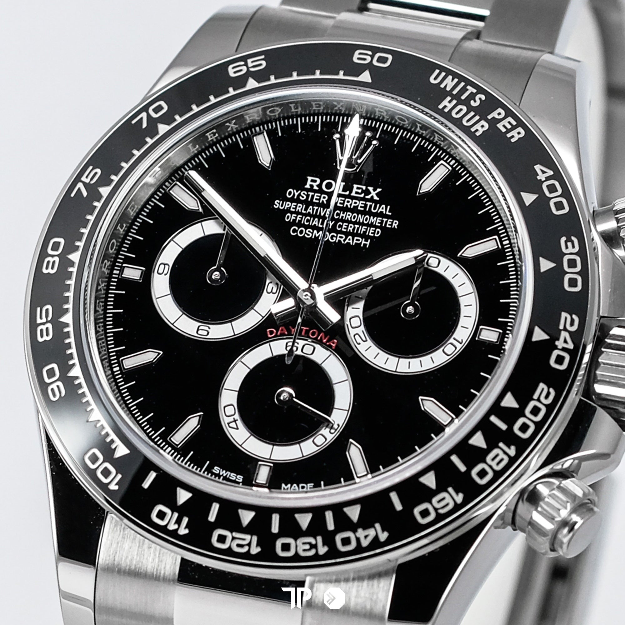 Daytona Steel Ceramic Bezel Black Dial 40mm NEW(2024)