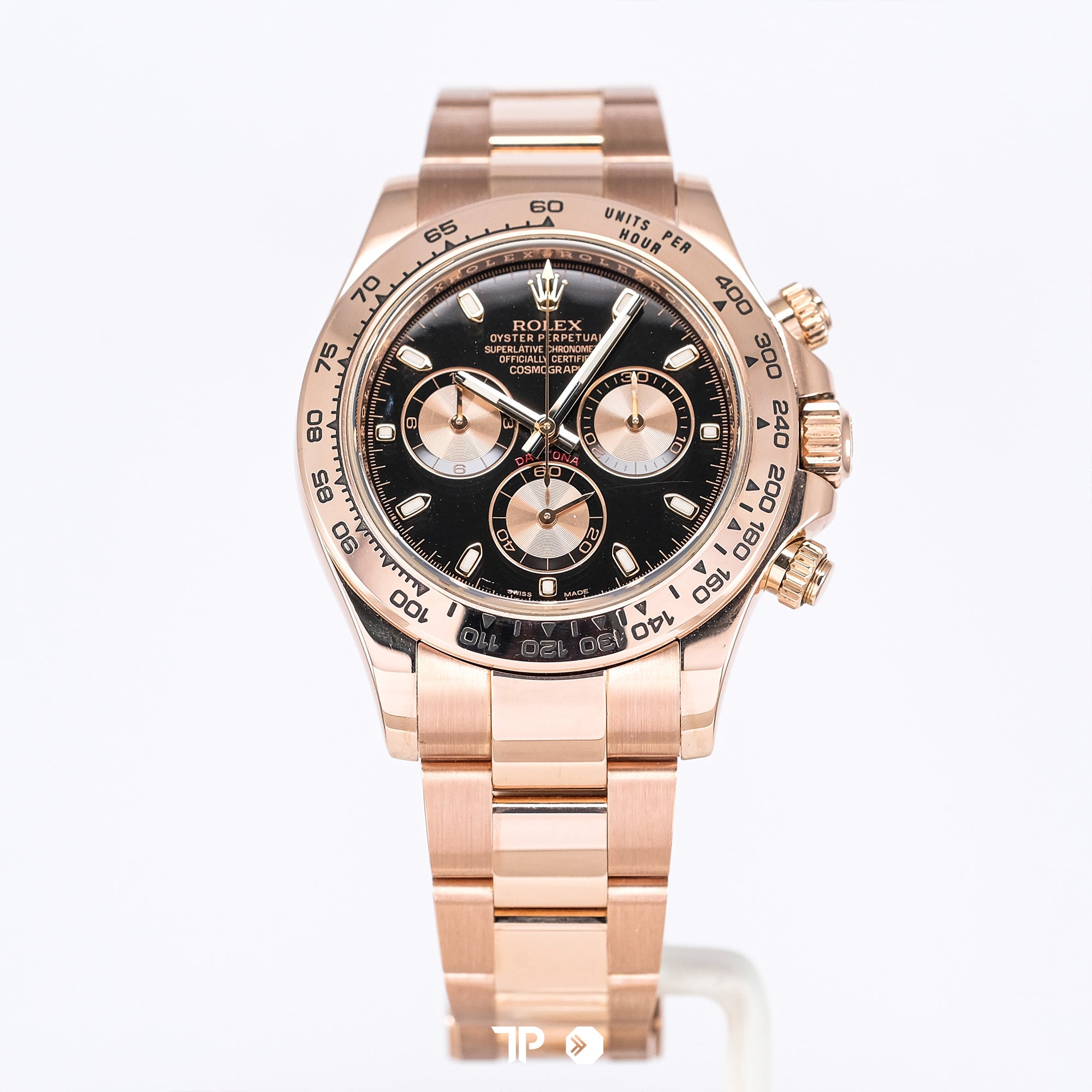 Daytona Rosegold Black Dial 40mm