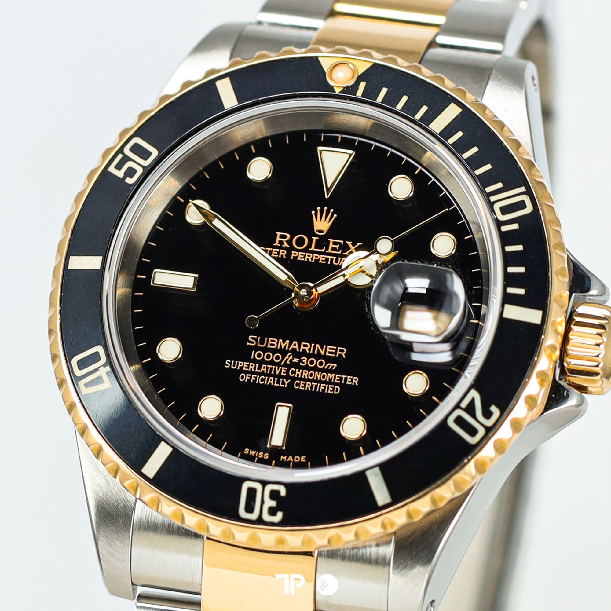 Submariner Date 40 Two Tone Yellow Gold Black "Y" Series (2003)