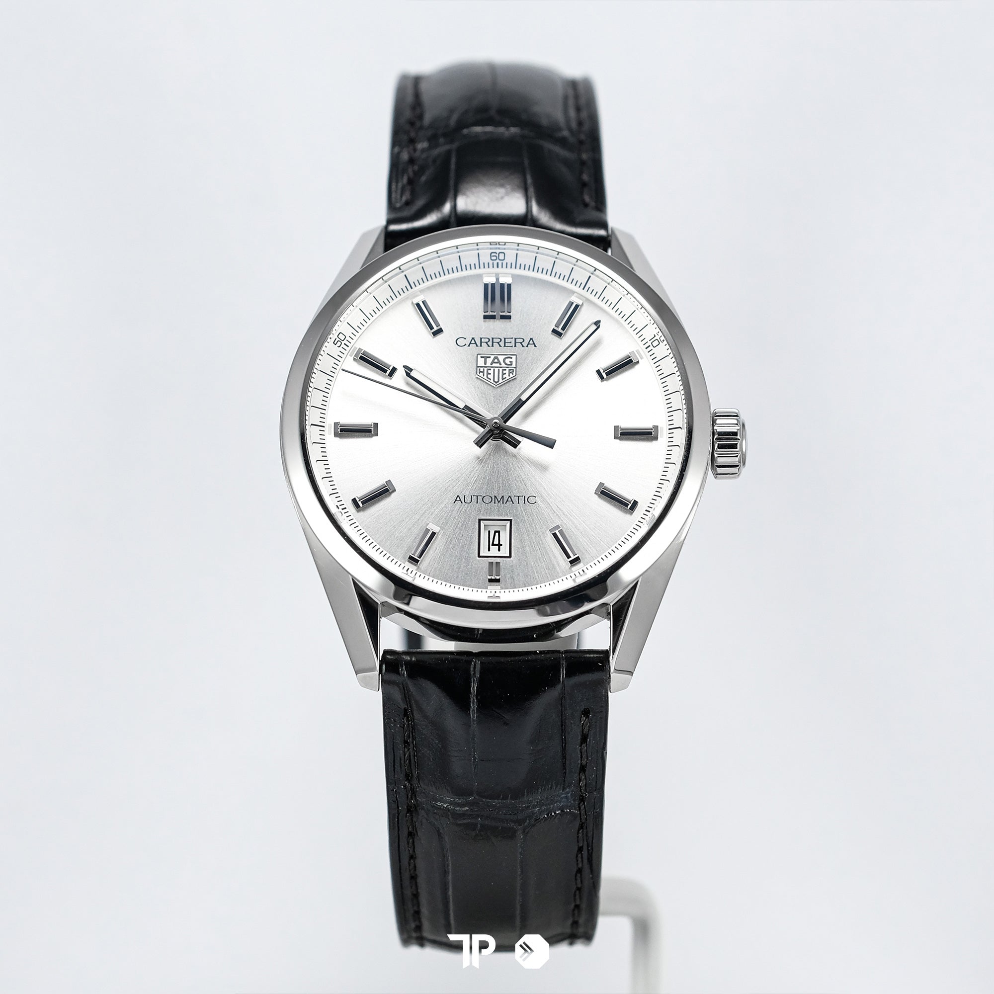 Carrera Date Cal 5 Automatic Silver Dial 39mm