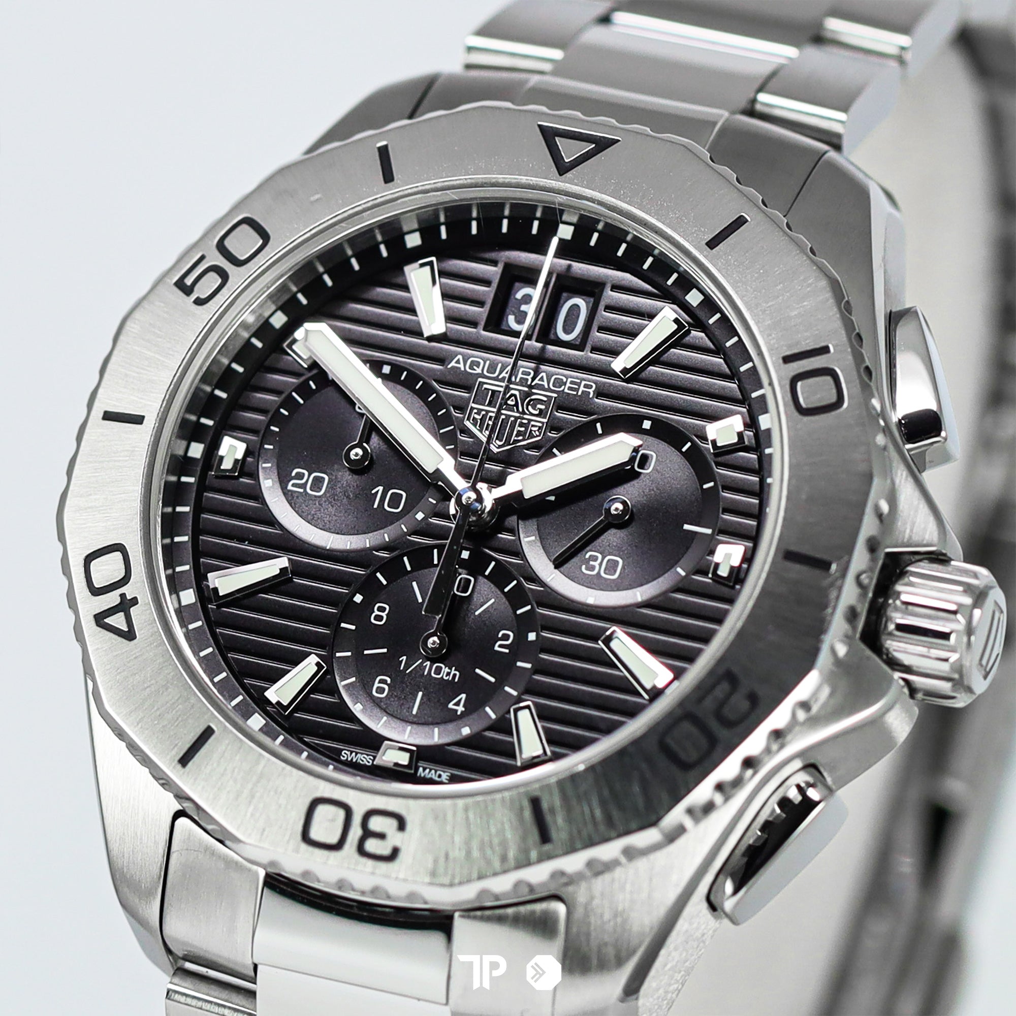 Aquaracer Chronograph Quartz Black Dial 40mm (2024)