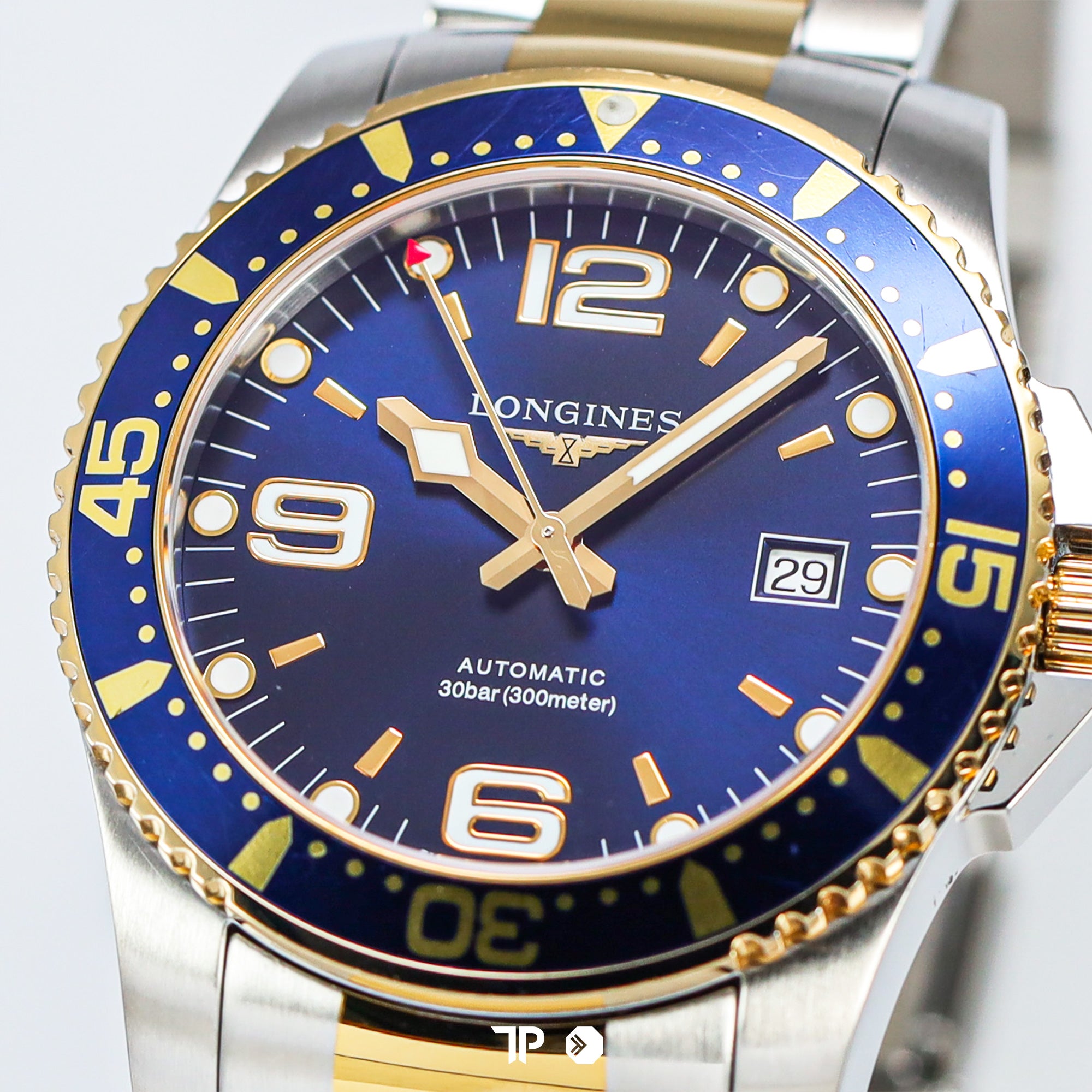 Hydroconquest Blue Two Tone Yellow Gold 41mm (2018)