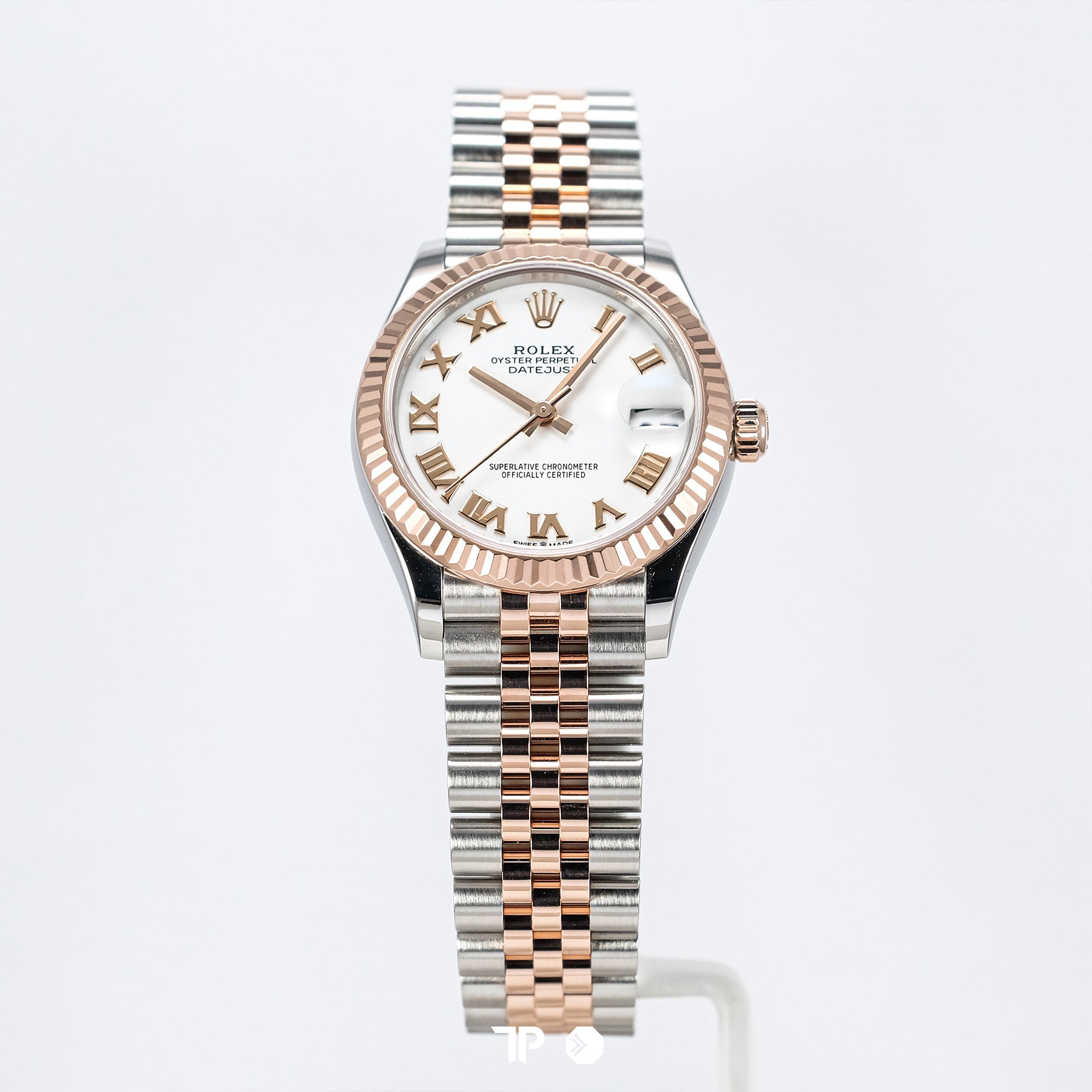 Datejust 31 White Dial Jubilee Bracelet Fluted Bezel (2022)