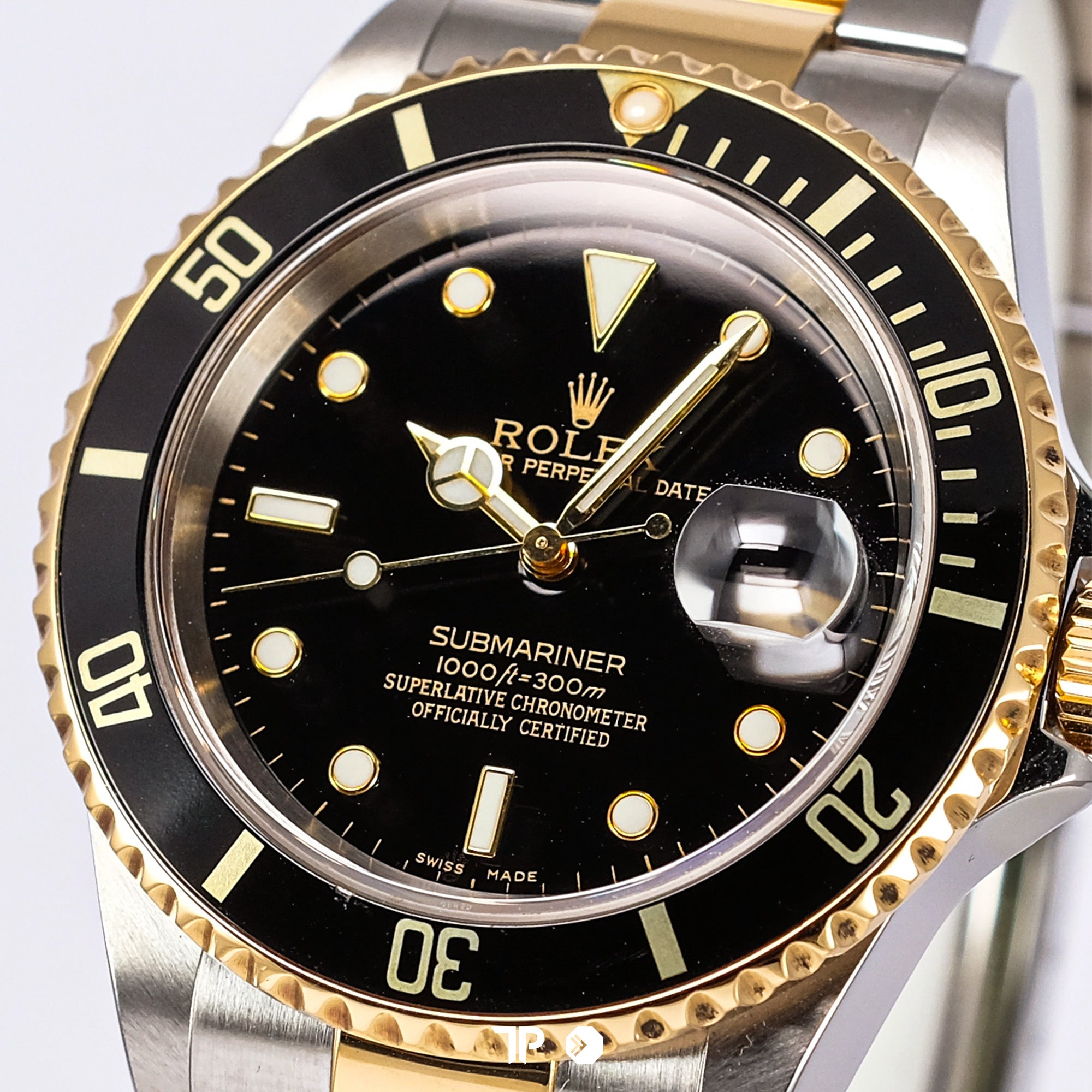Submariner Date 40 Two Tone Yellow Gold Black (2005)