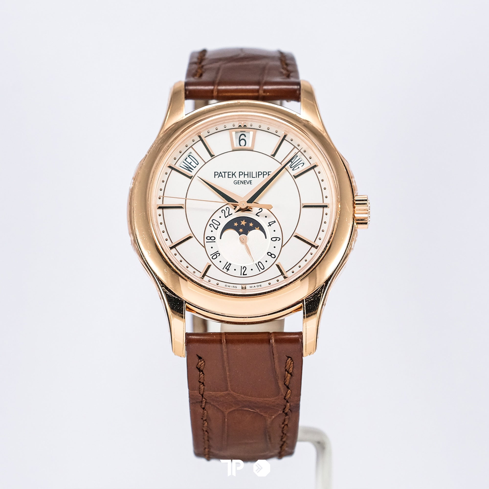 5205R Annual Calendar White Dial Rosegold 40mm (2021)