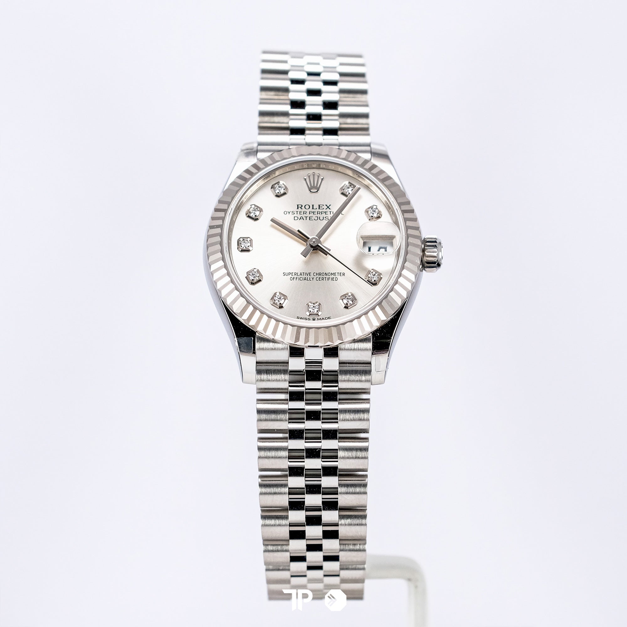 Datejust 31 Silver Dial Diamond Index NEW(2025)