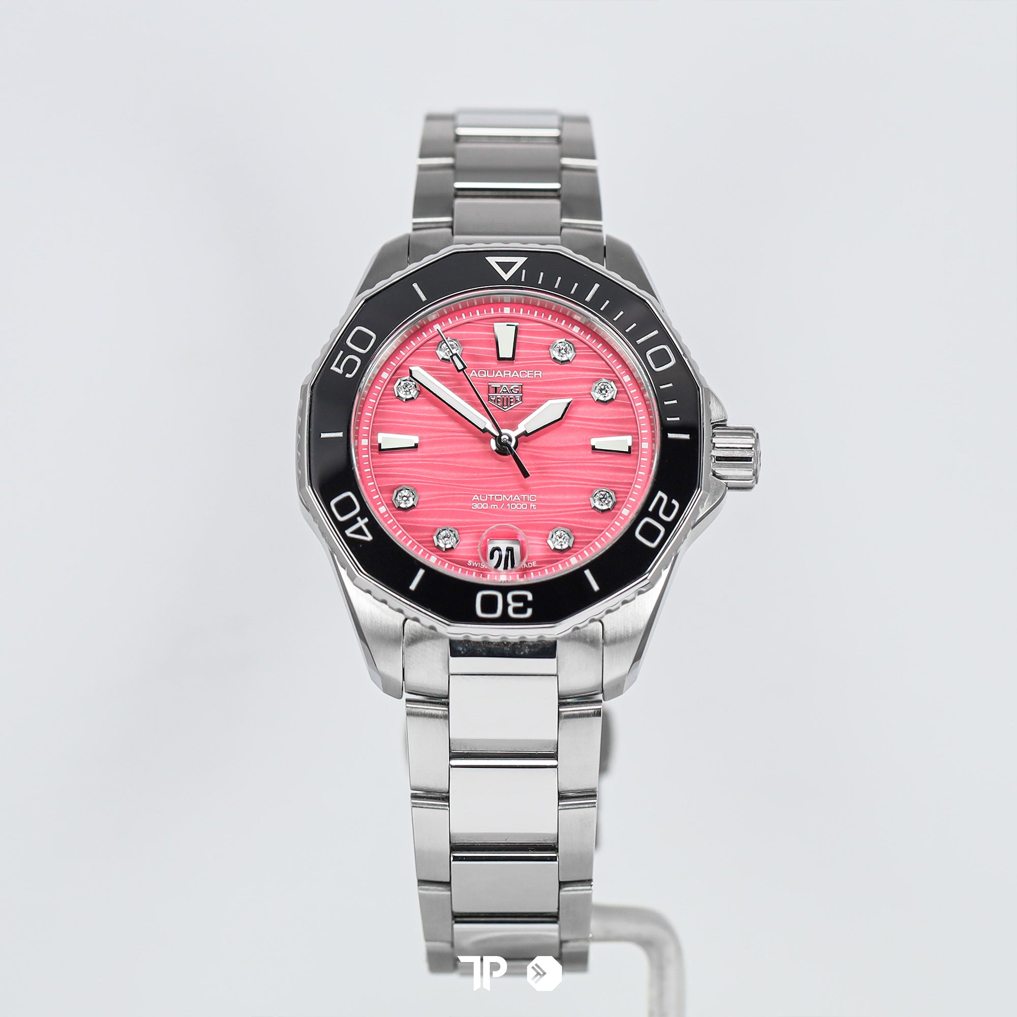 Aquaracer Lady Professional 300 Automatic Pink Dial Diamond Index 36mm (2022)