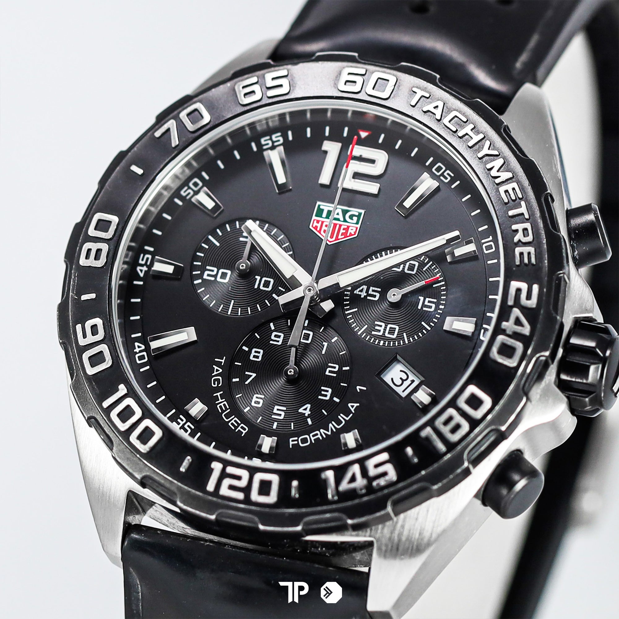 Formula 1 Chronograph Black Dial Quartz 43mm