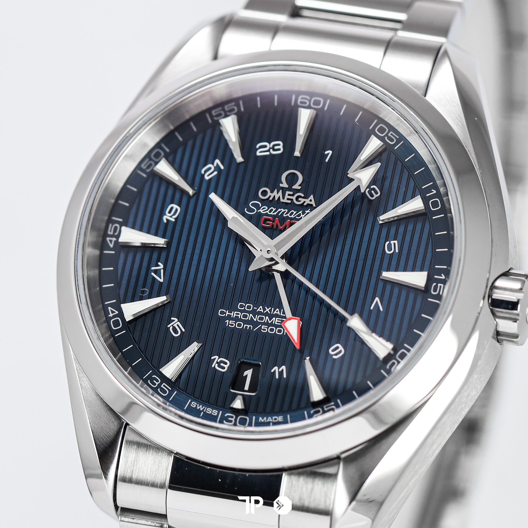 Seamaster Aqua Terra 150M Blue GMT 43mm (2014)