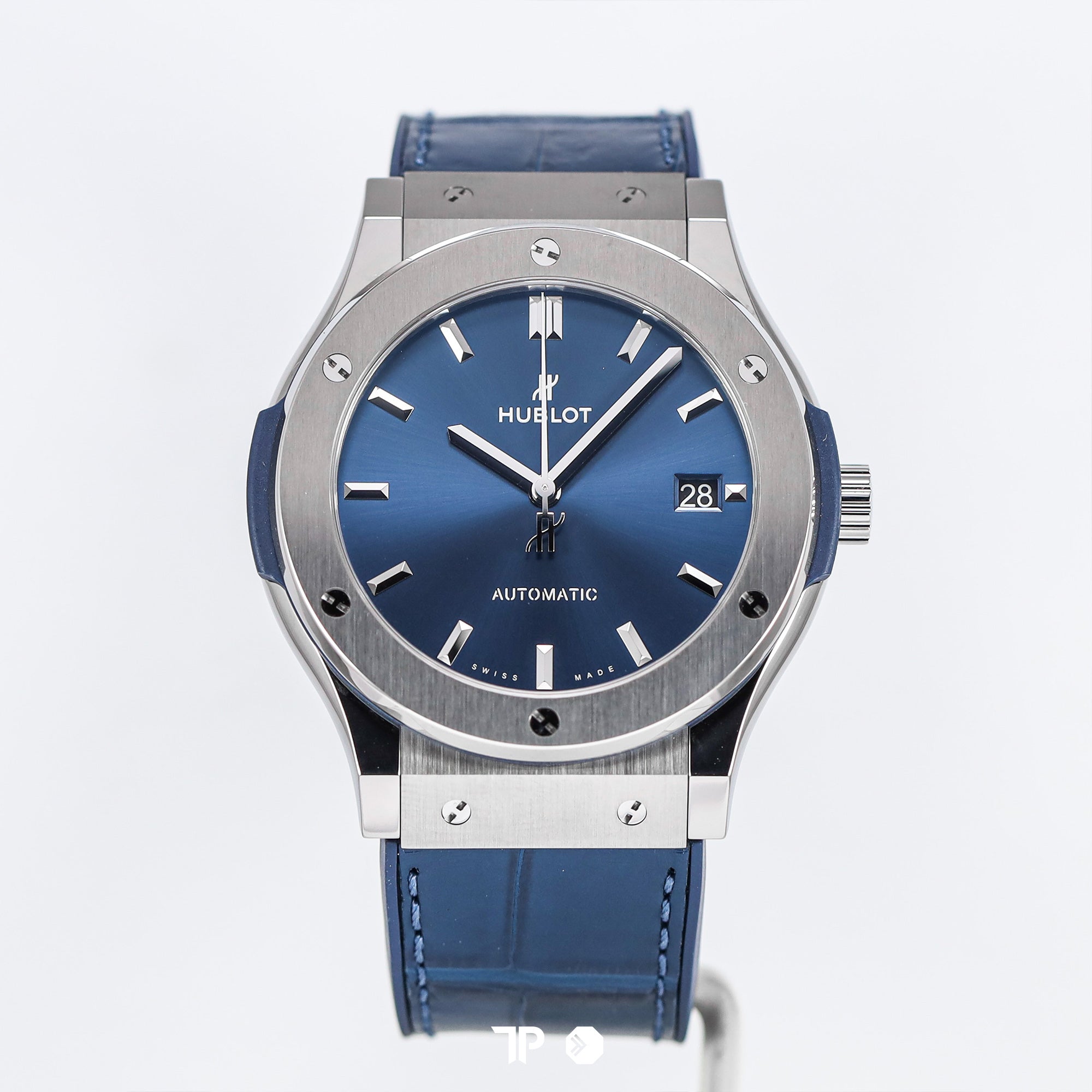 Classic Fusion 45mm Blue Titanium Leather NEW(2025)