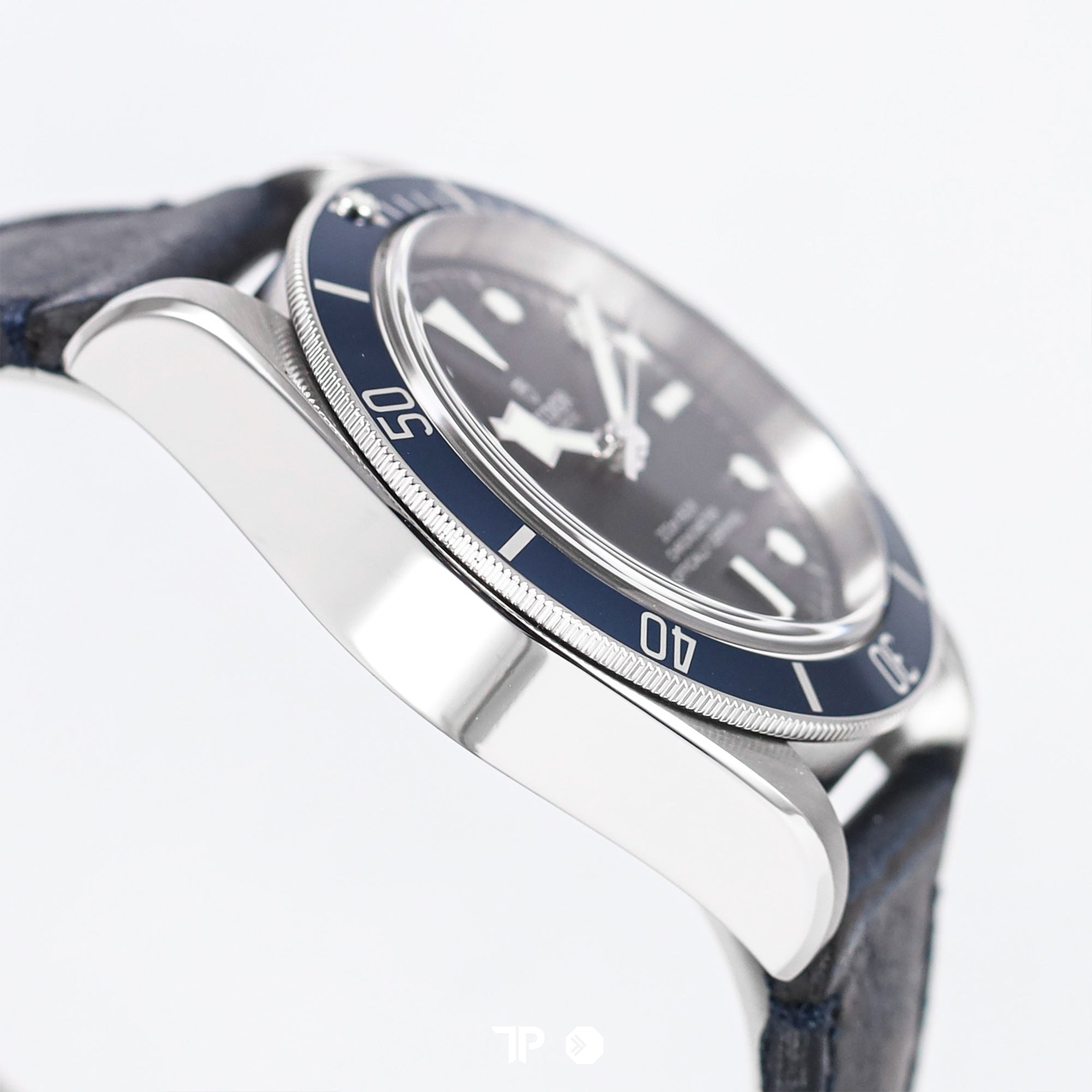 BlackBay 41 Blue Bezel Black Dial Leather (2018)