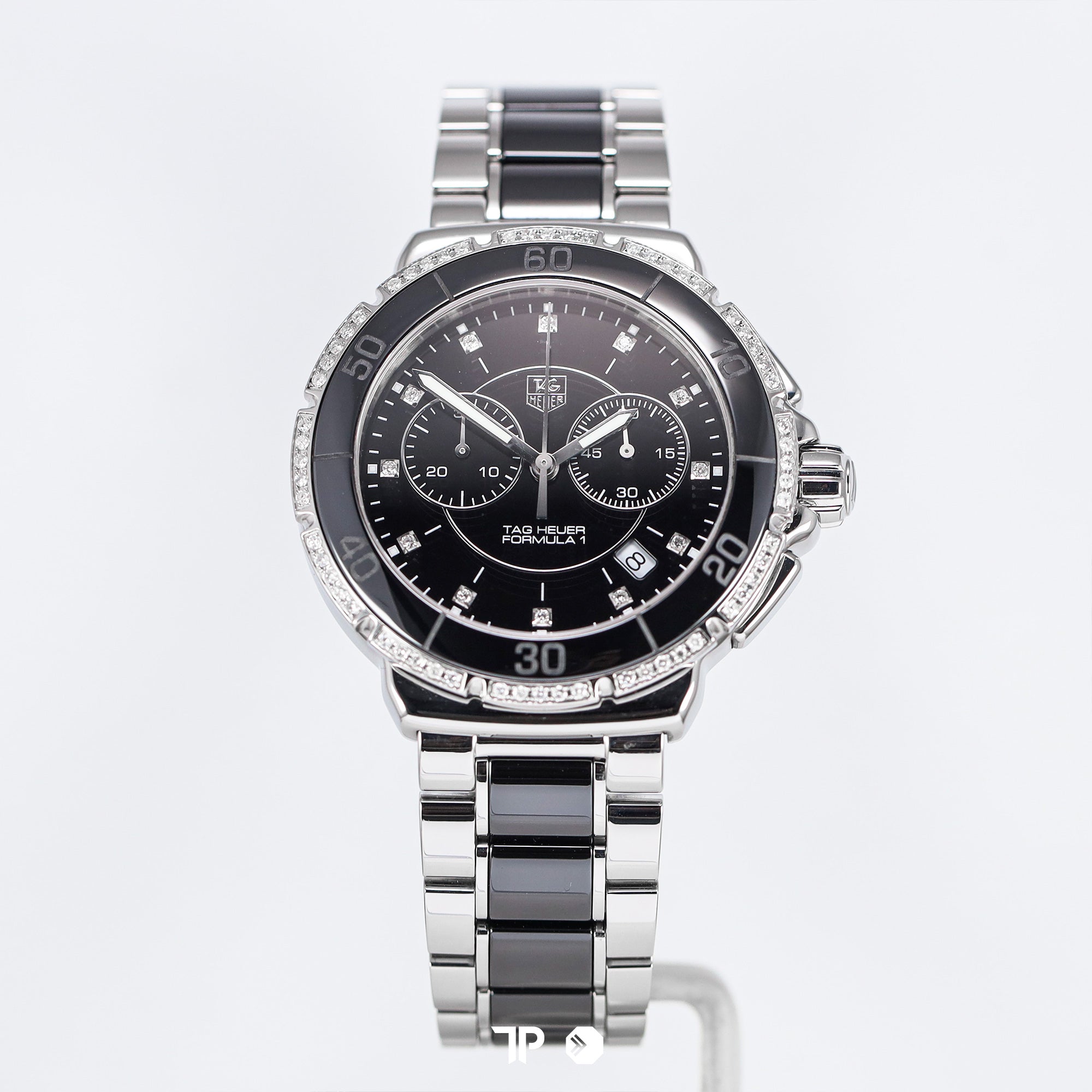 Formula 1 Lady Black Diamond Ceramic 41mm
