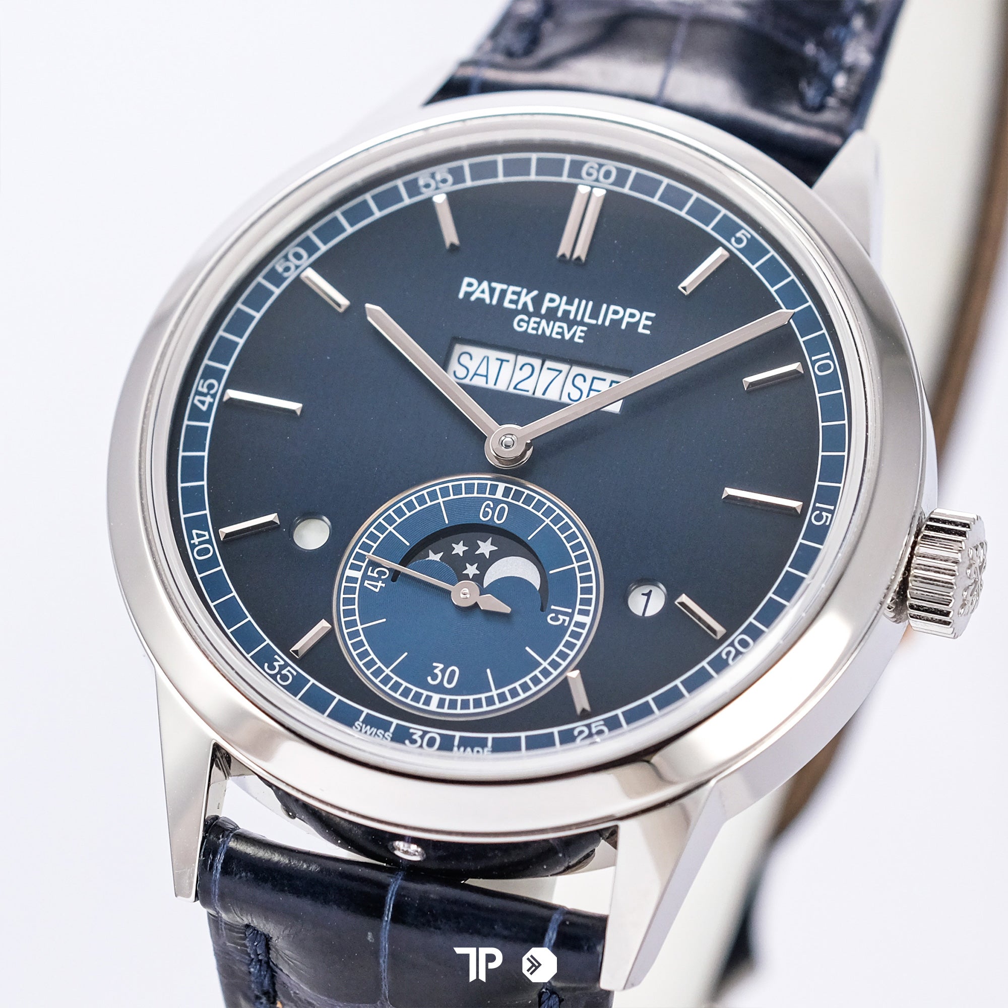 Grand Complications 5236P Platinum In-Line Perpetual Calendar Blue Dial NEW(2025)
