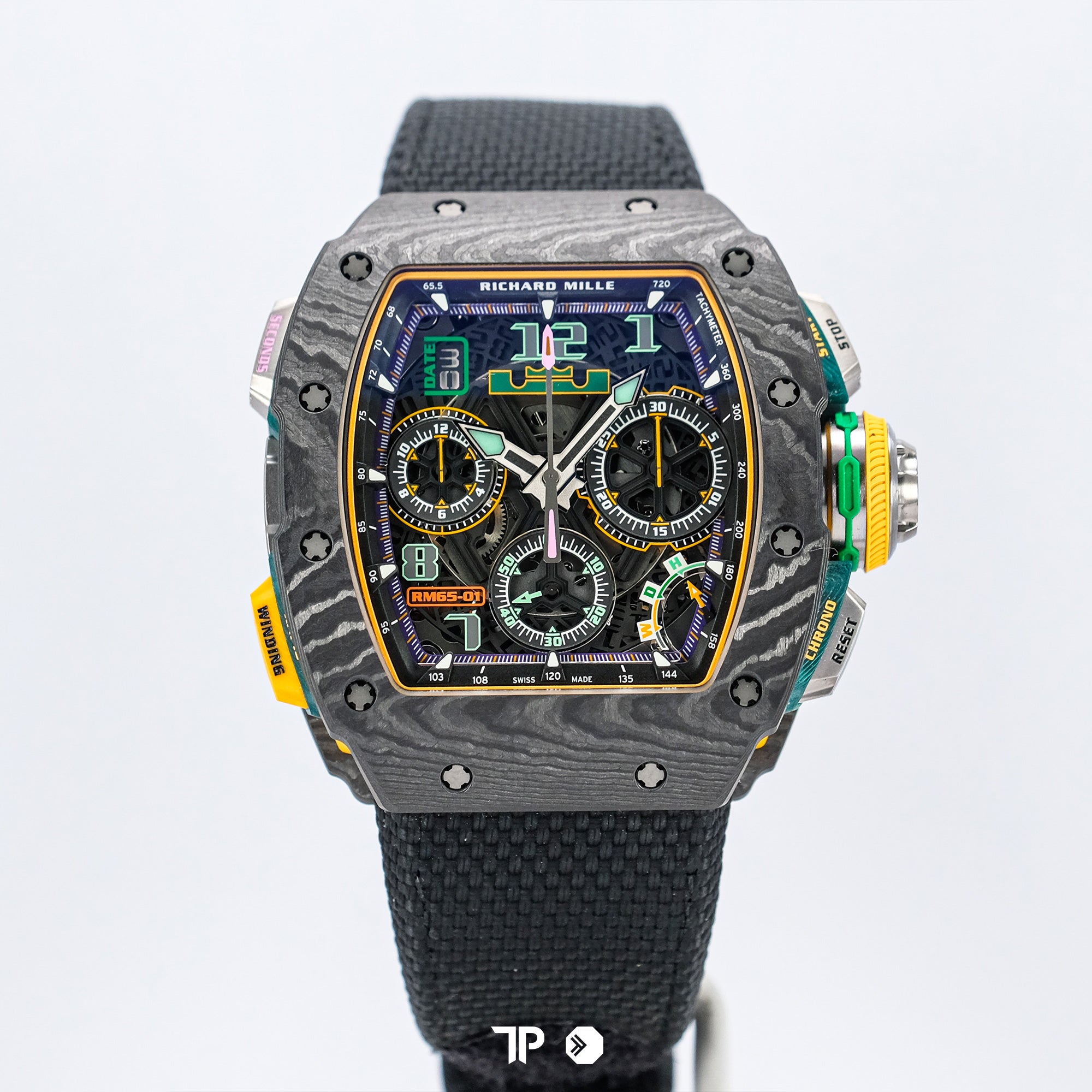 RM65-01 LeBron James 'LIMITED 150' PCS Carbon TPT Titanium Bezel Black Dial NEW(2025)