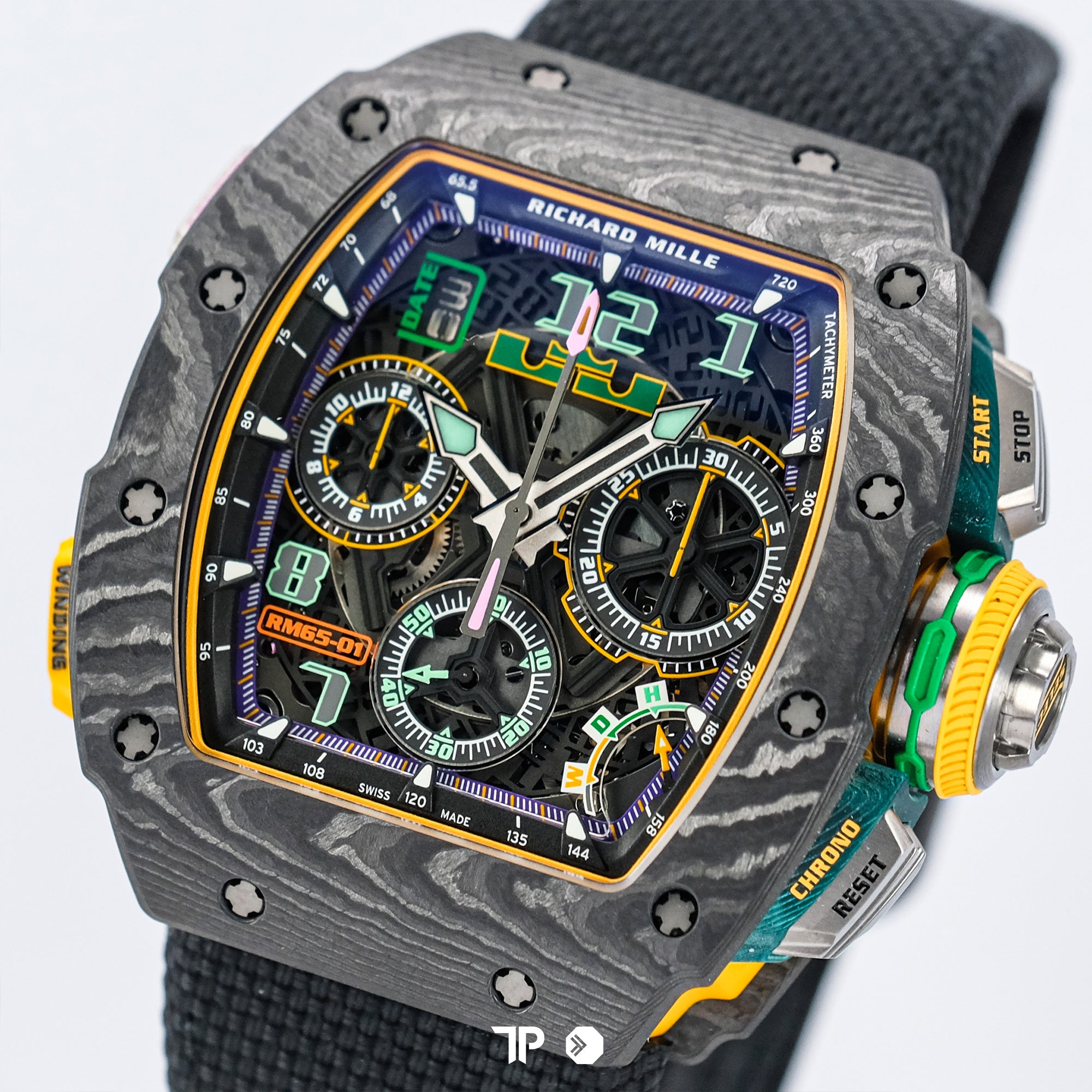 RM65-01 LeBron James 'LIMITED 150' PCS Carbon TPT Titanium Bezel Black Dial NEW(2025)